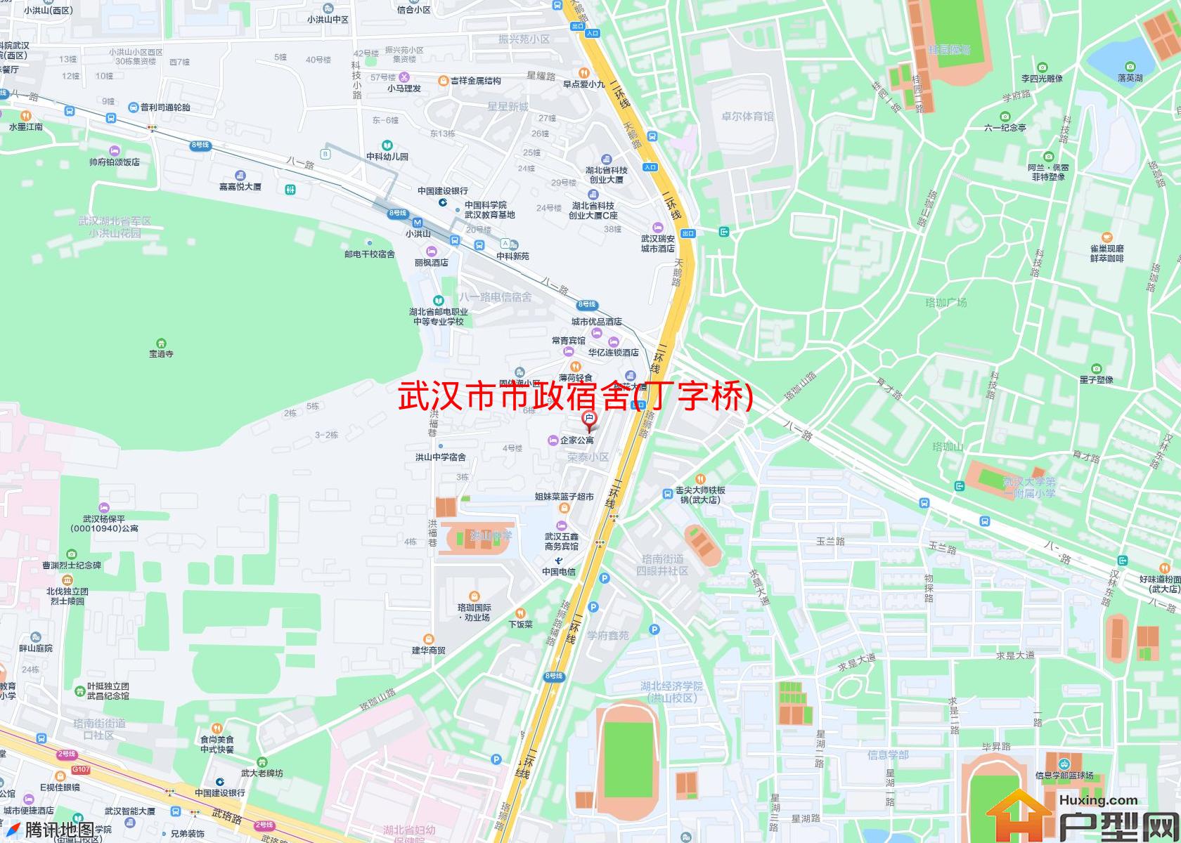市政宿舍(丁字桥)小区 - 户型网