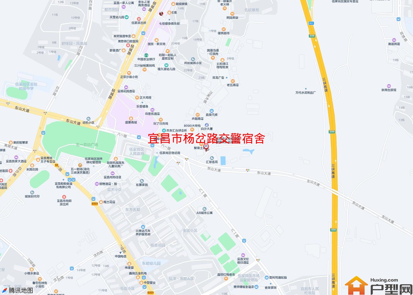杨岔路交警宿舍小区 - 户型网