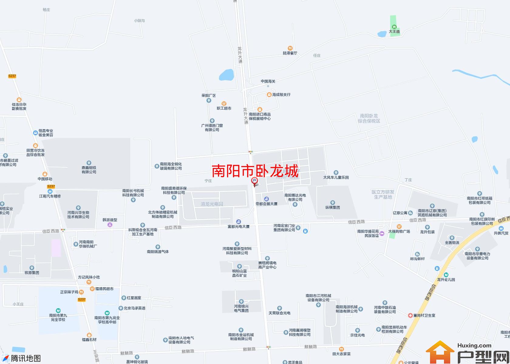 卧龙城小区 - 户型网