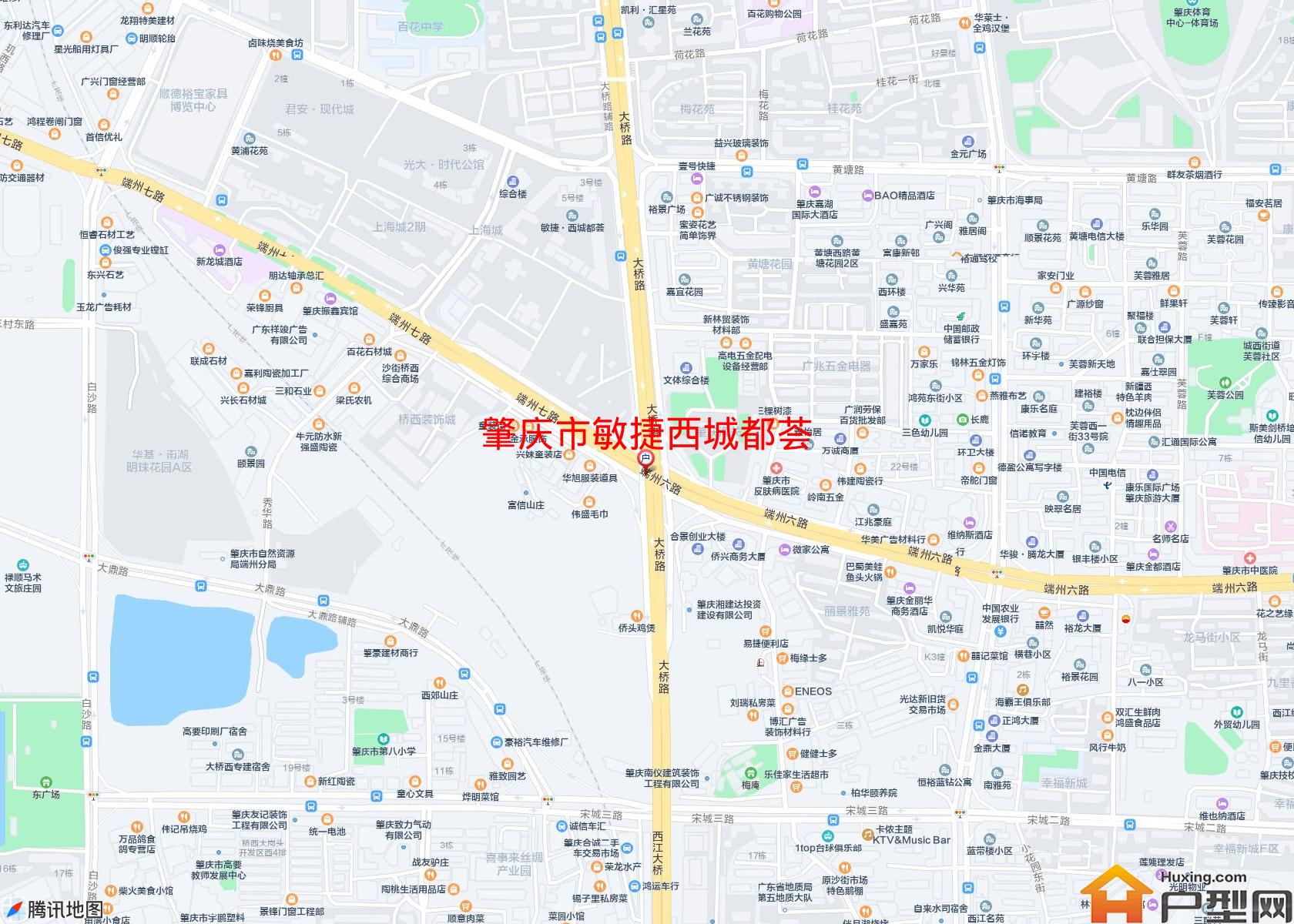 敏捷西城都荟小区 - 户型网