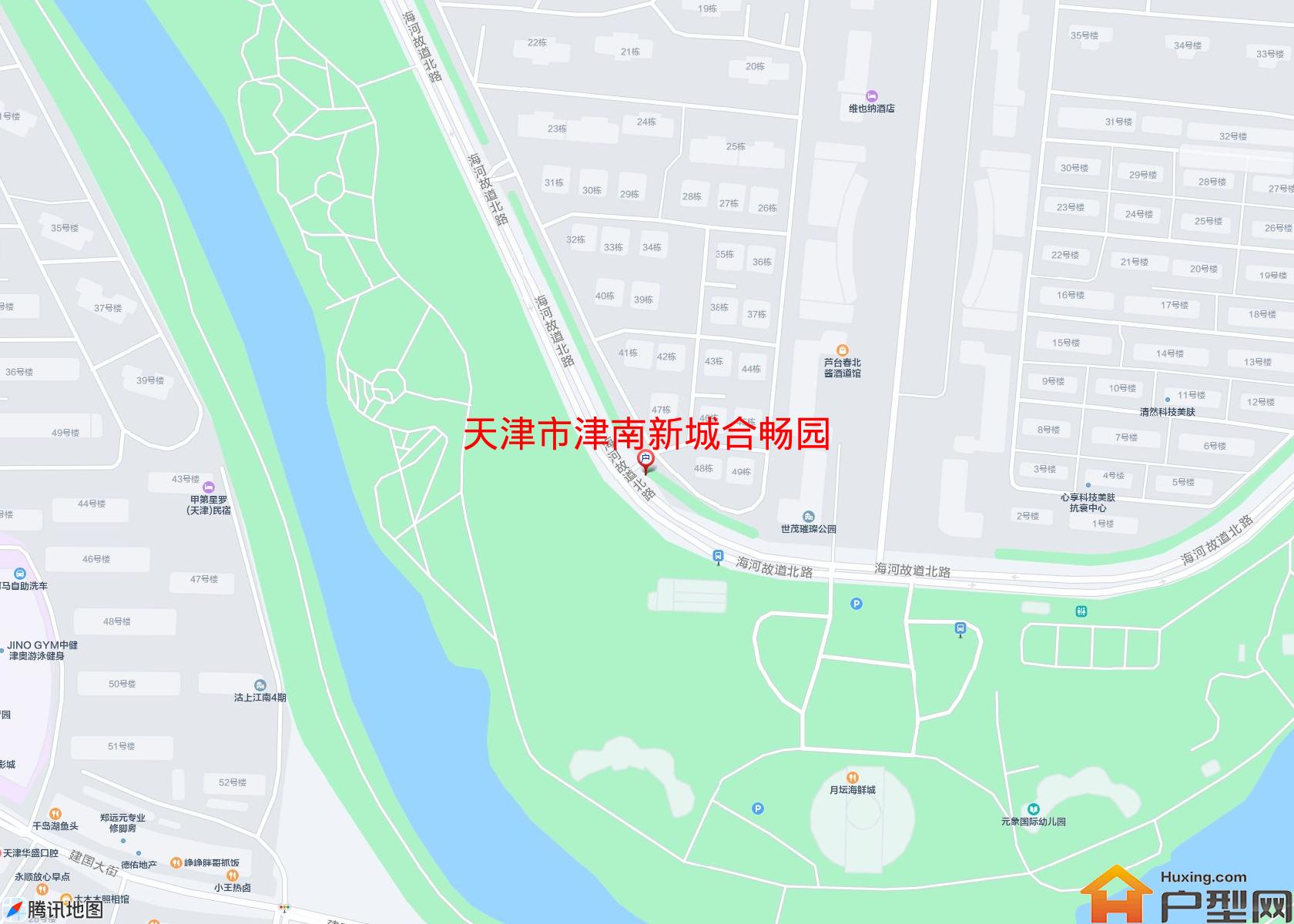 津南新城合畅园小区 - 户型网