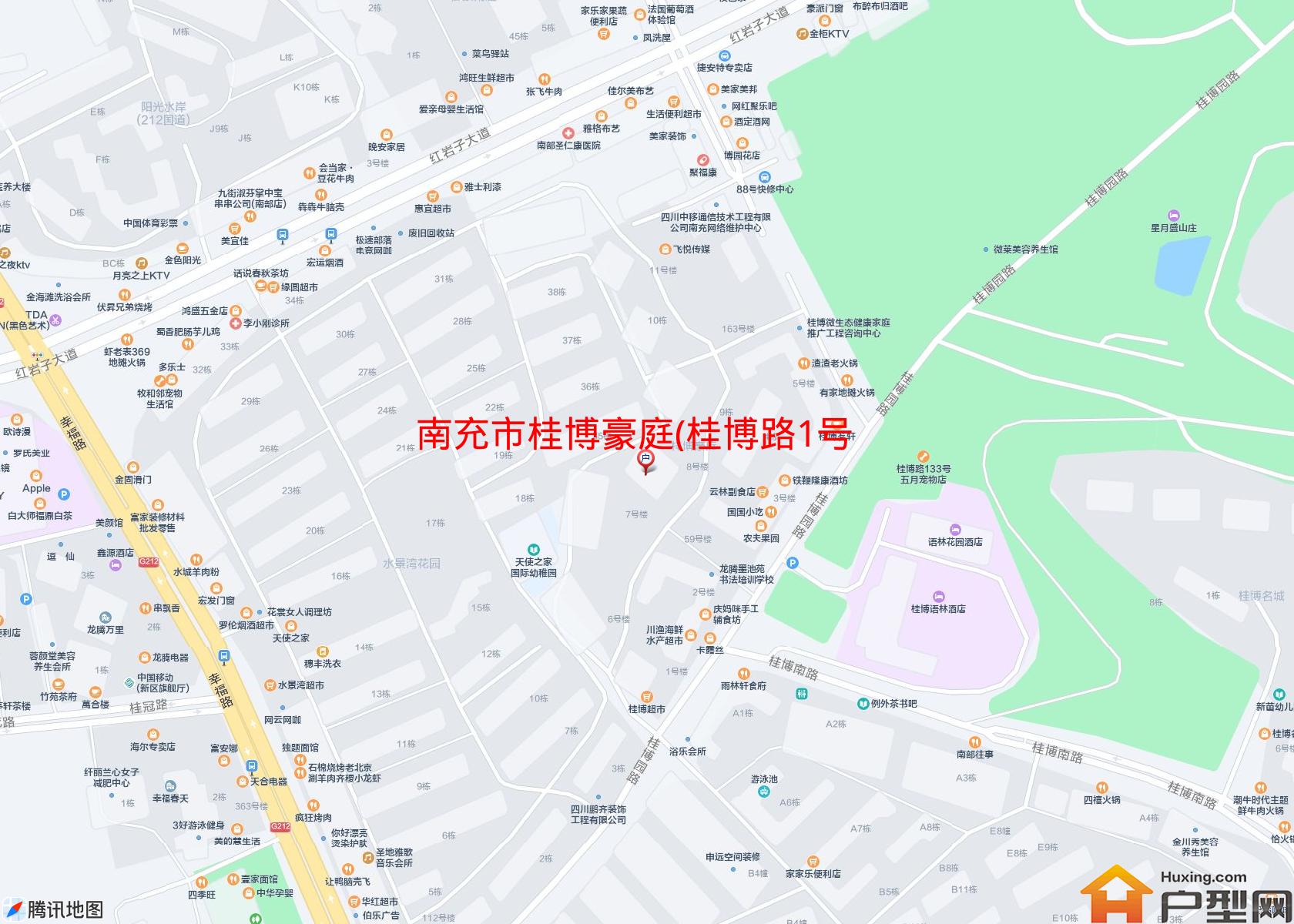 桂博豪庭(桂博路1号)小区 - 户型网