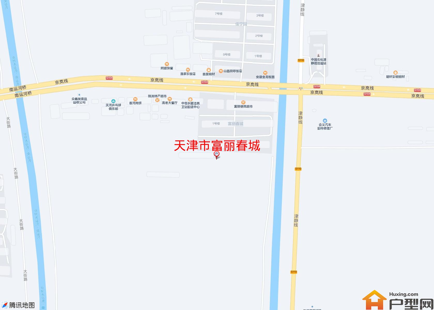 富丽春城小区 - 户型网