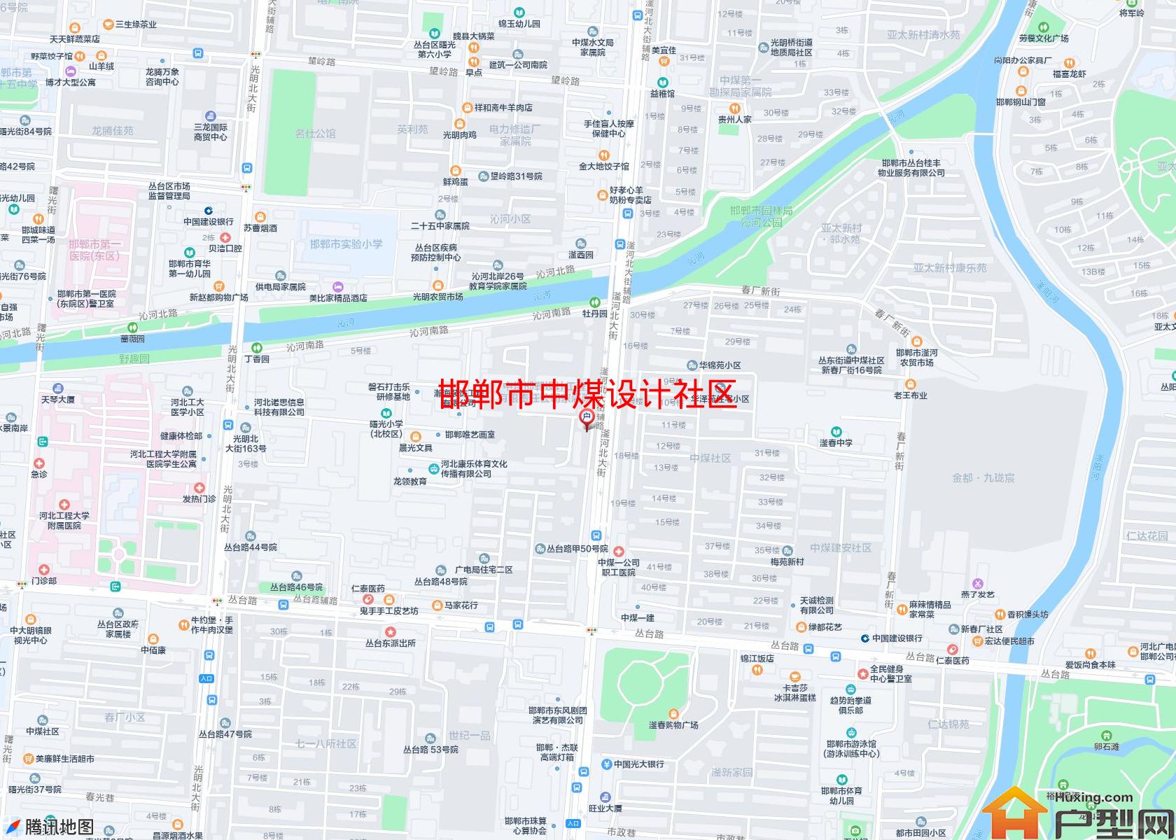 中煤设计社区小区 - 户型网