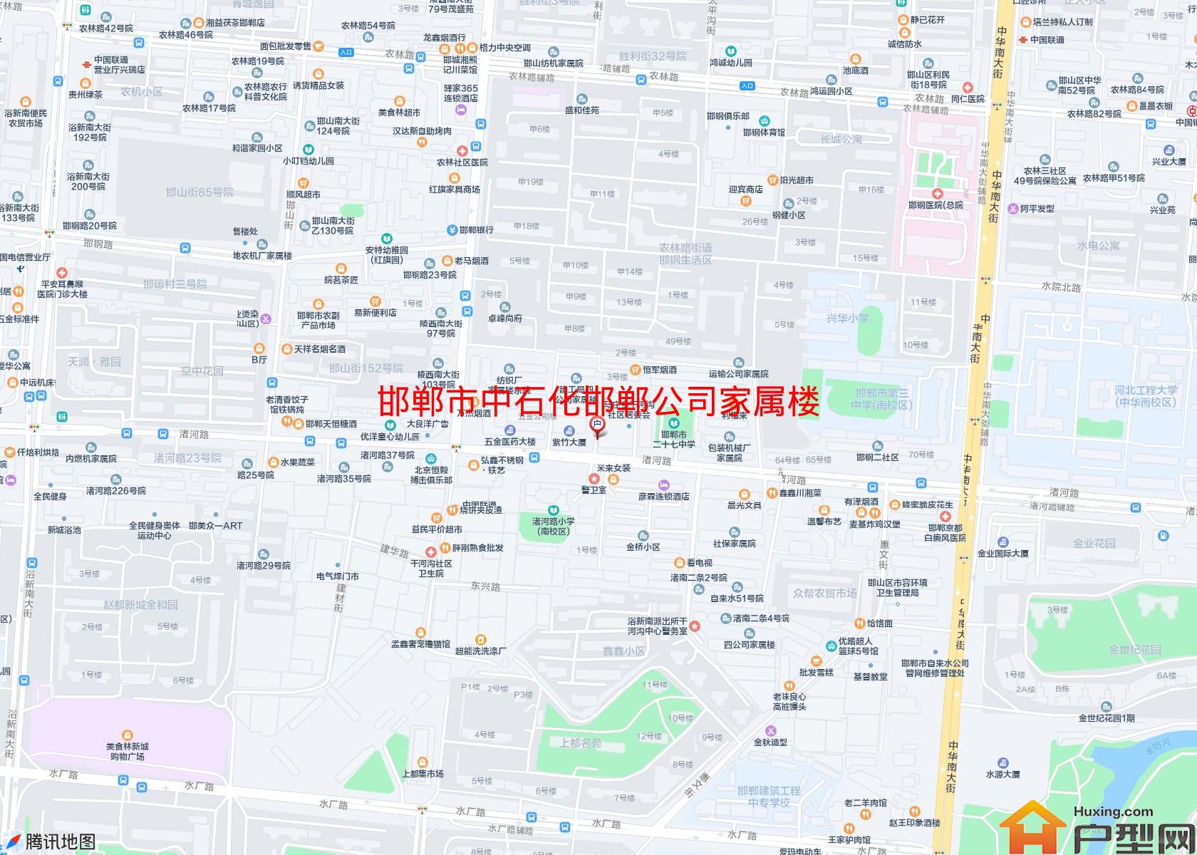 中石化邯郸公司家属楼小区 - 户型网