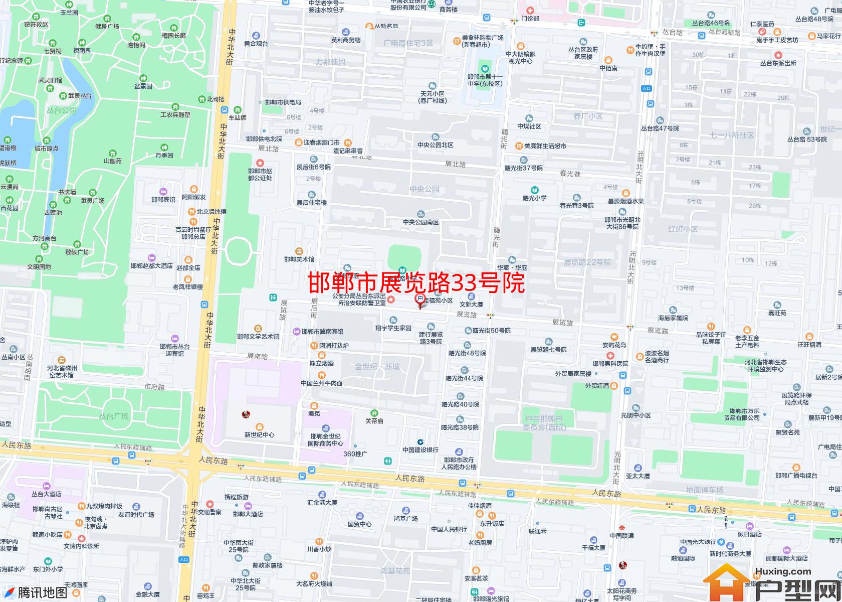 展览路33号院小区 - 户型网