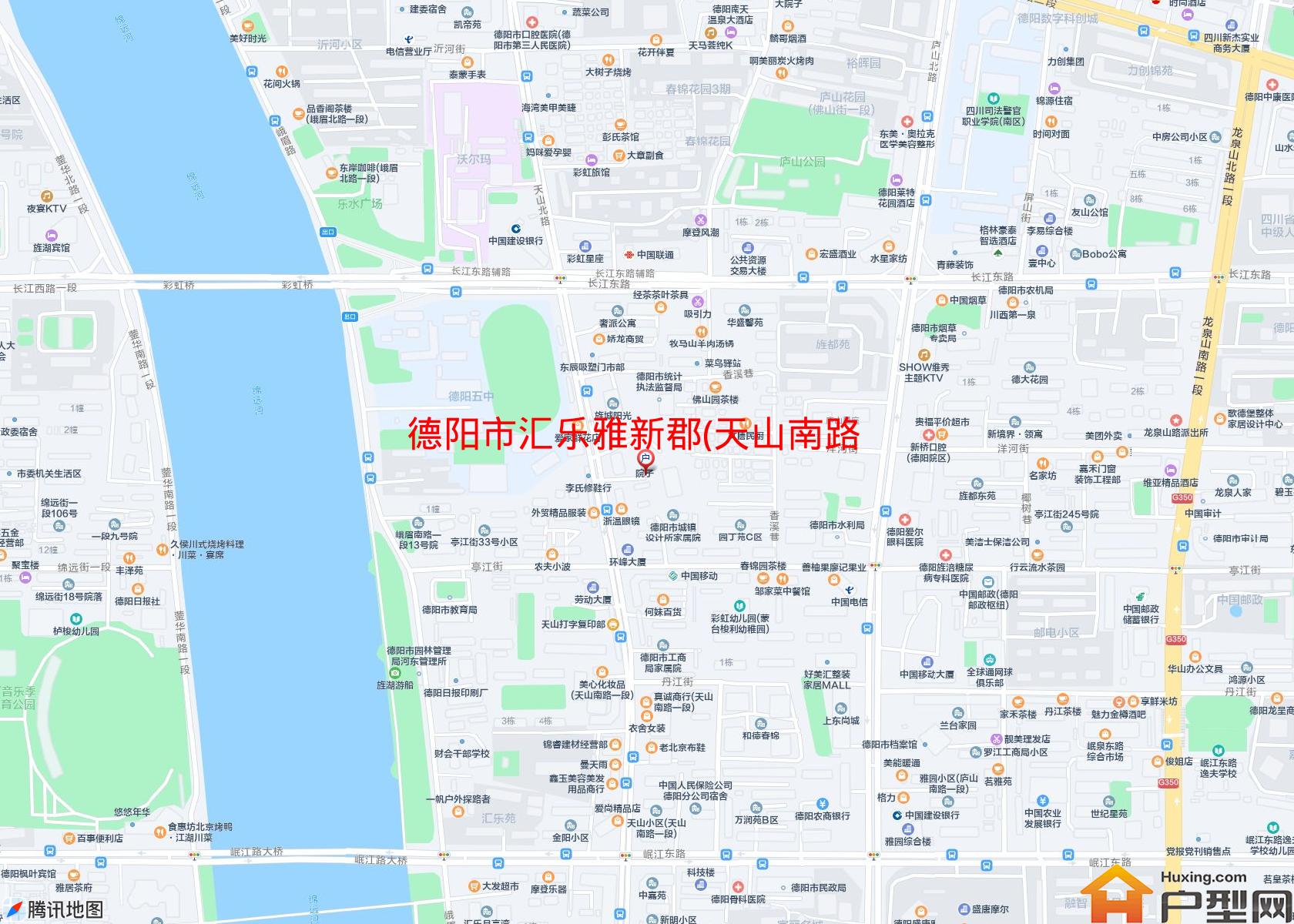 汇乐雅新郡(天山南路一段33号)小区 - 户型网