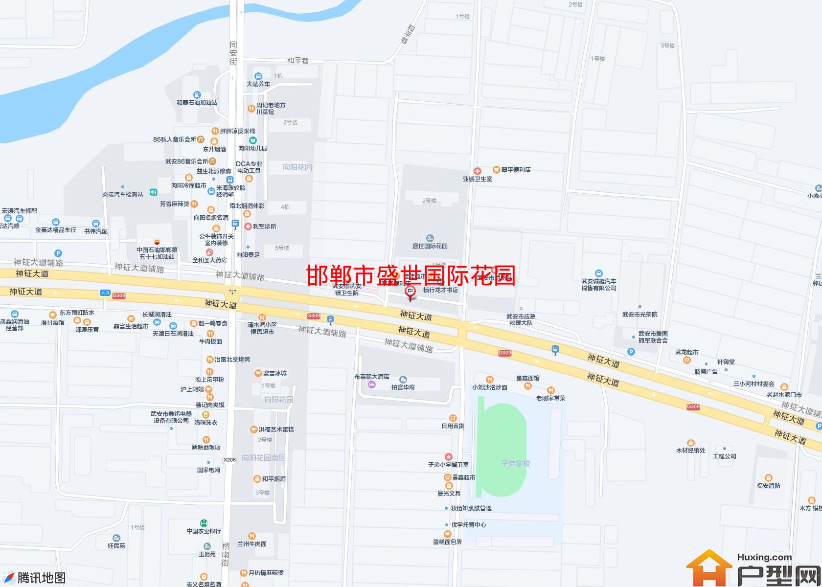 盛世国际花园小区 - 户型网