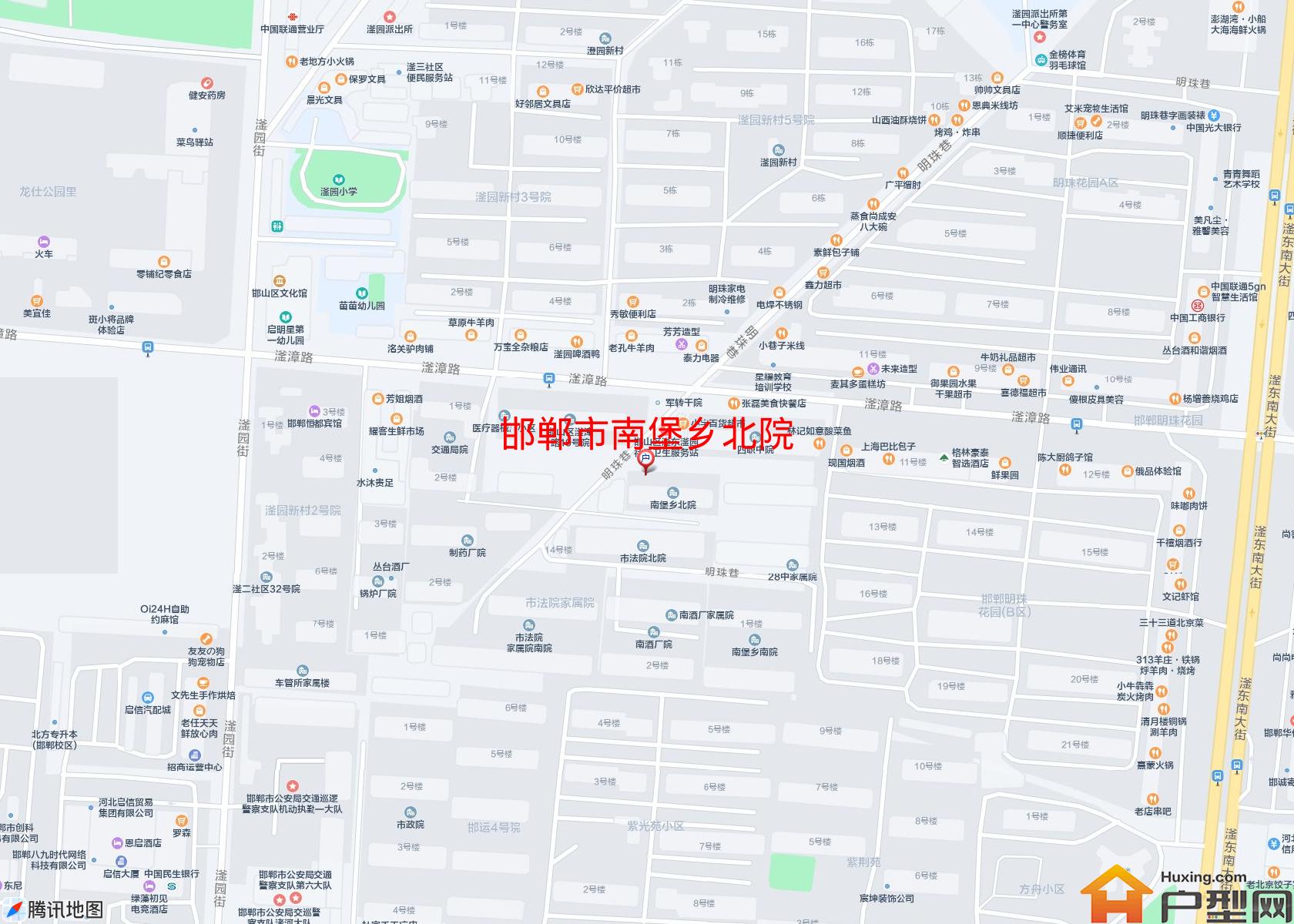 南堡乡北院小区 - 户型网