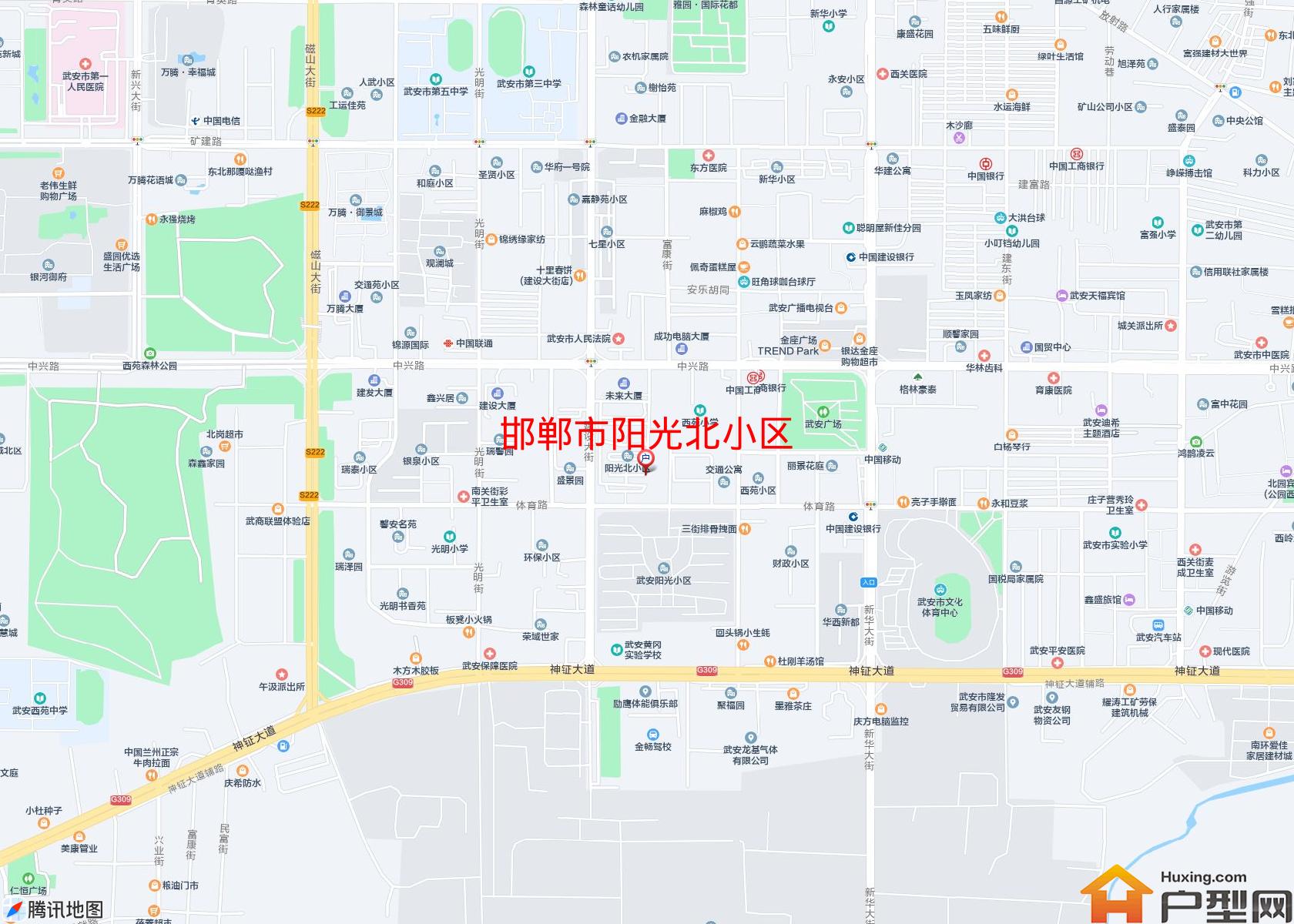 阳光北小区小区 - 户型网