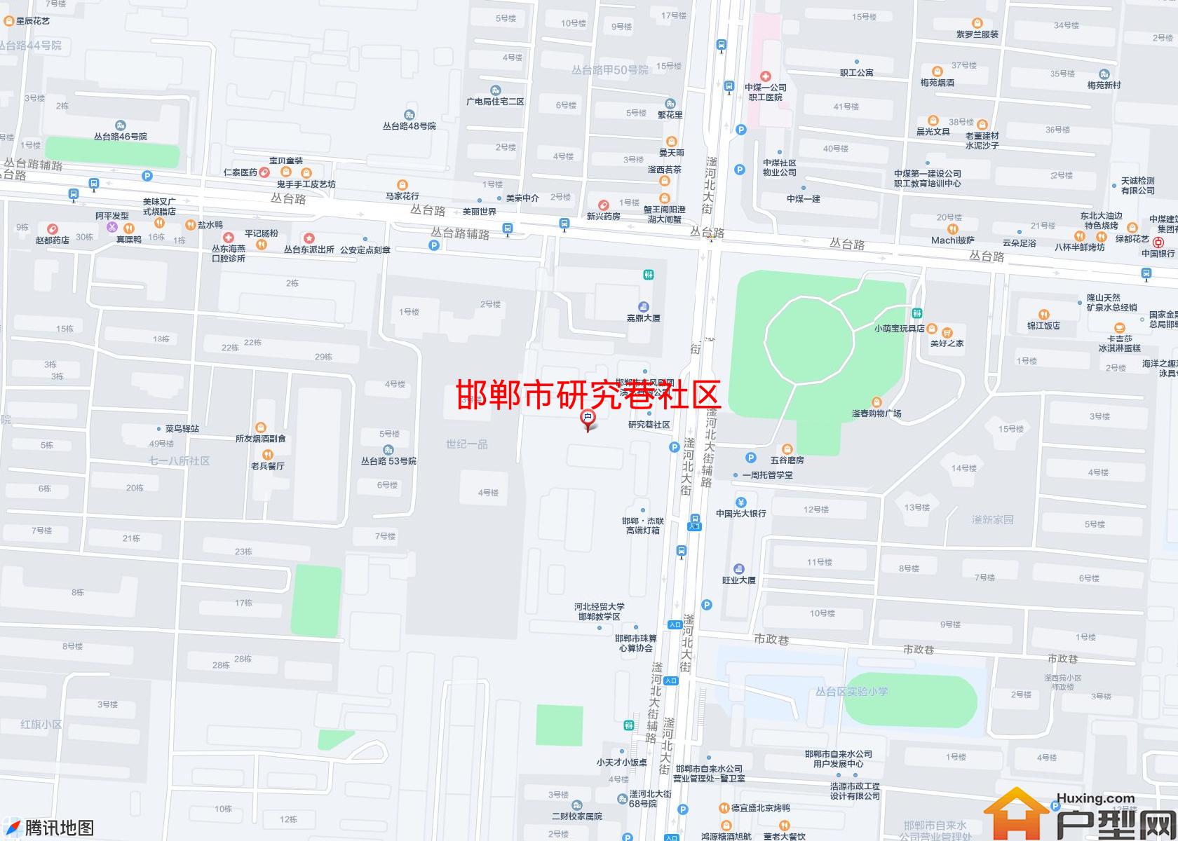 研究巷社区小区 - 户型网