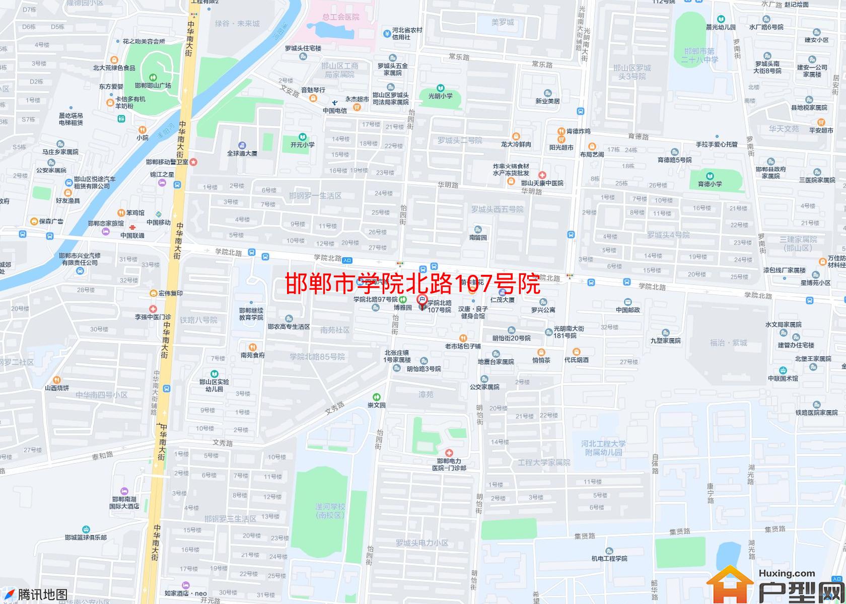 学院北路107号院小区 - 户型网