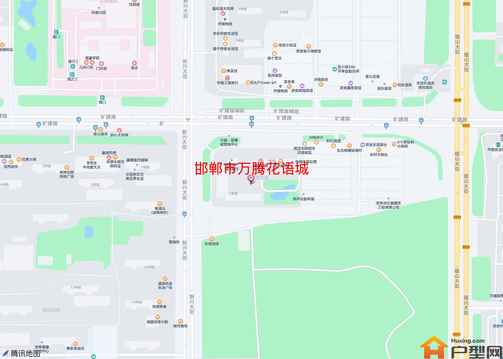 万腾花语城小区 - 户型网