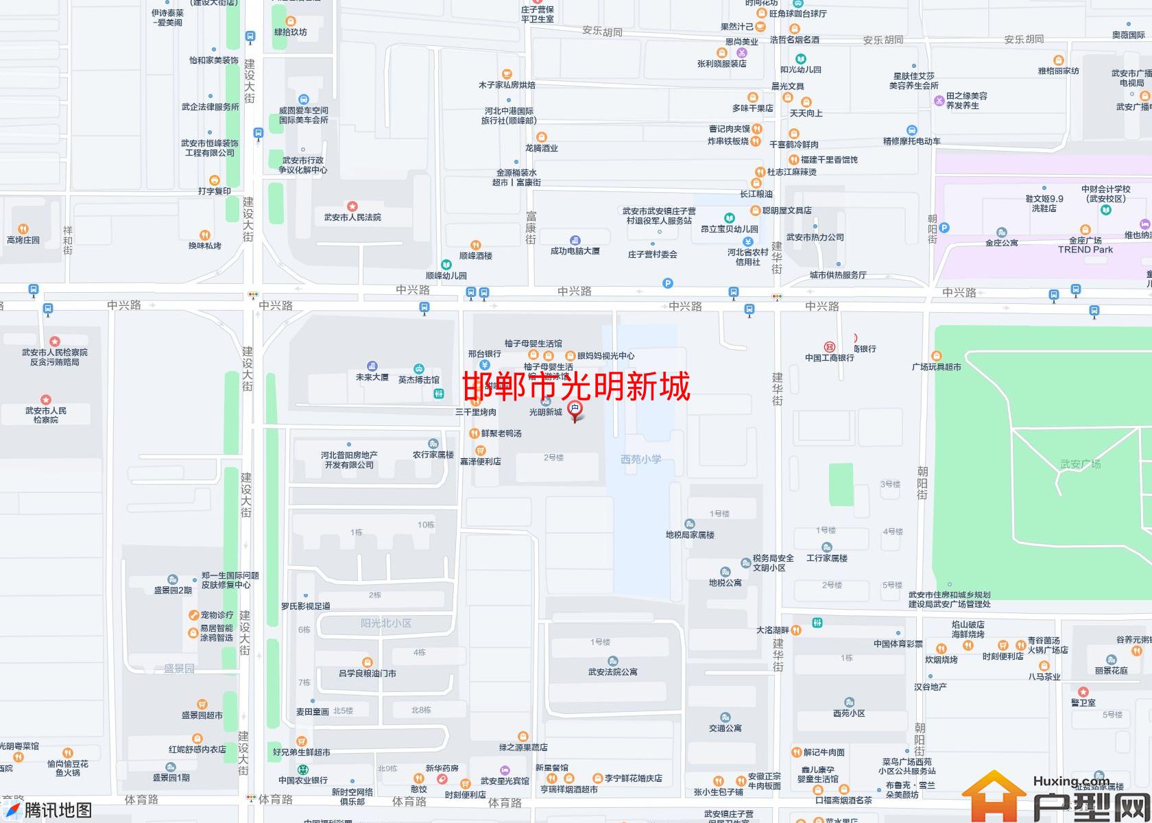 光明新城小区 - 户型网