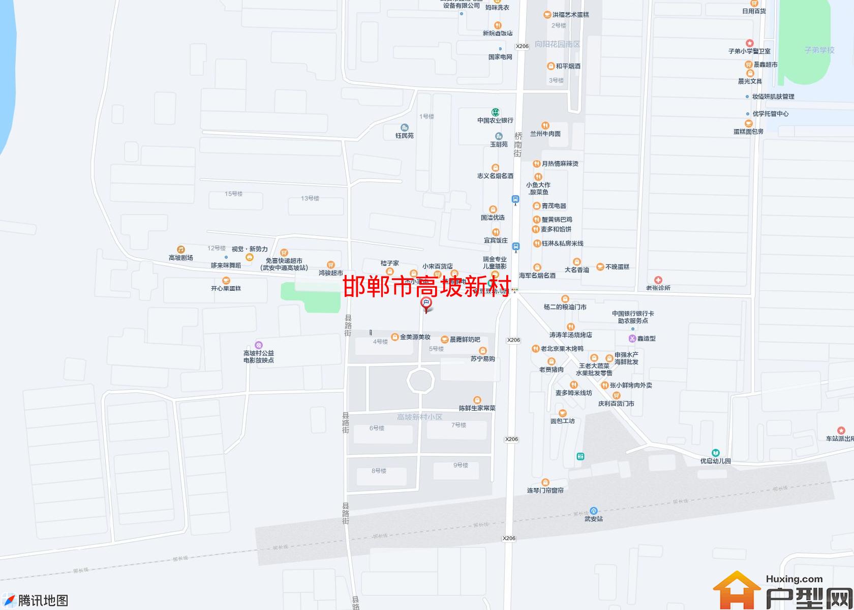 高坡新村小区 - 户型网