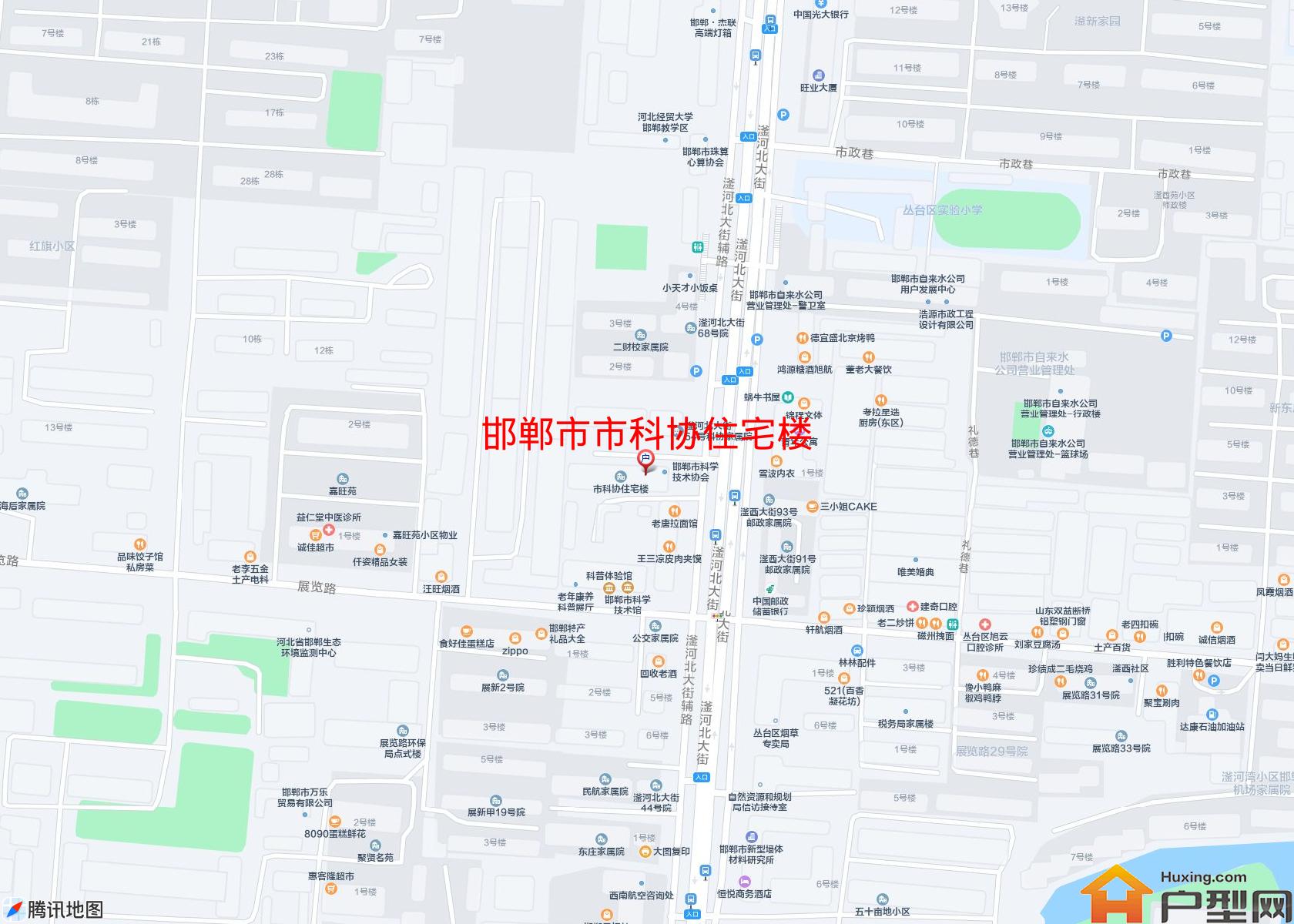 市科协住宅楼小区 - 户型网