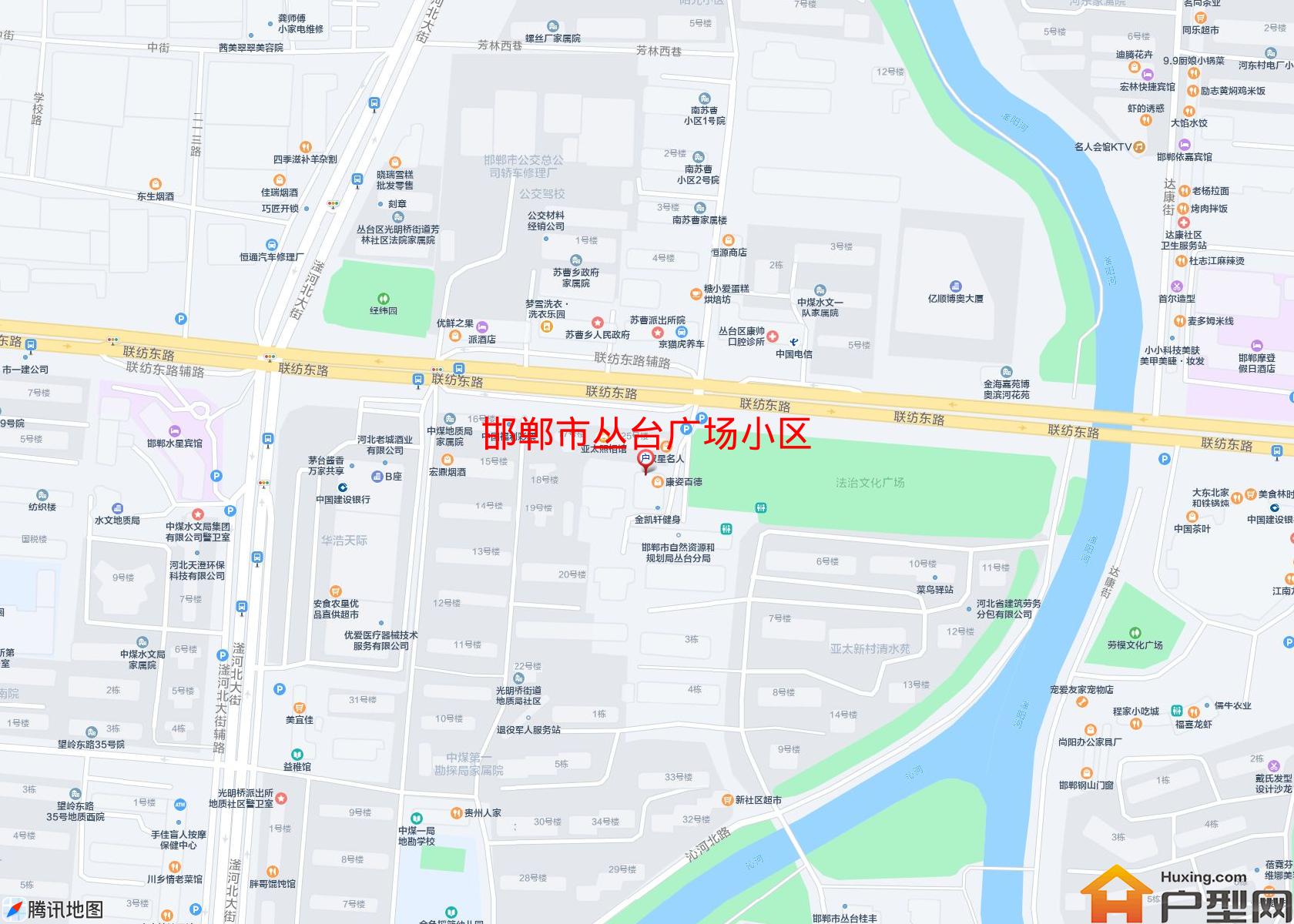 丛台广场小区小区 - 户型网