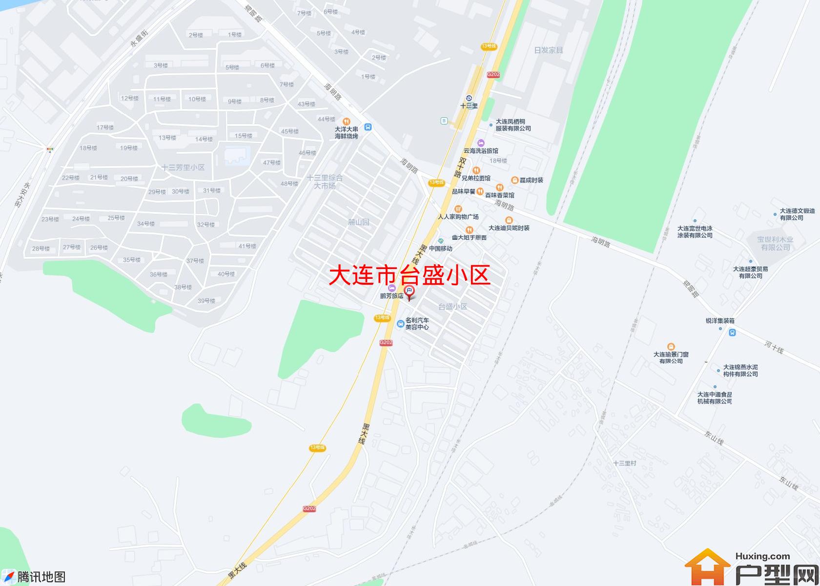 台盛小区小区 - 户型网