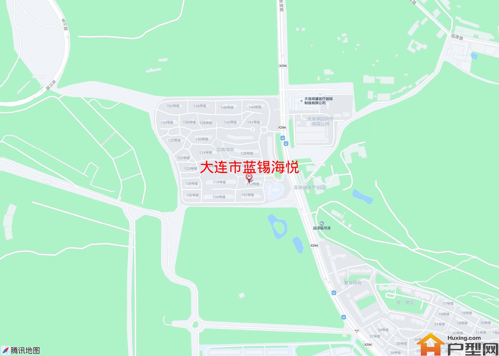 蓝锡海悦小区 - 户型网