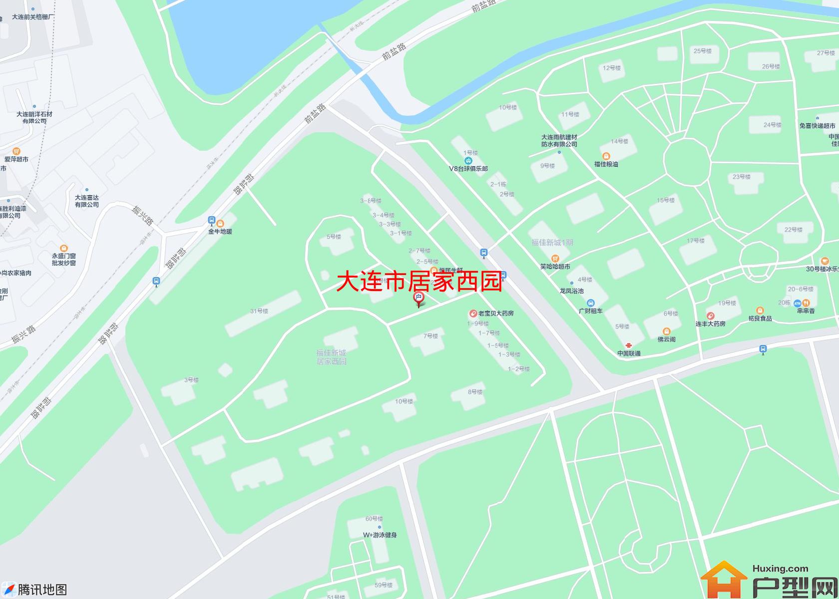 居家西园小区 - 户型网