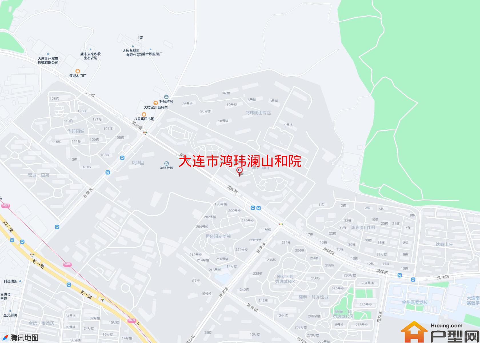 鸿玮澜山和院小区 - 户型网