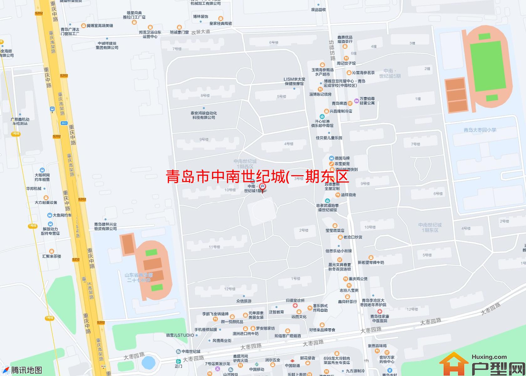 中南世纪城(一期东区)小区 - 户型网 中南世纪城(一期东区)小区 - 户型网