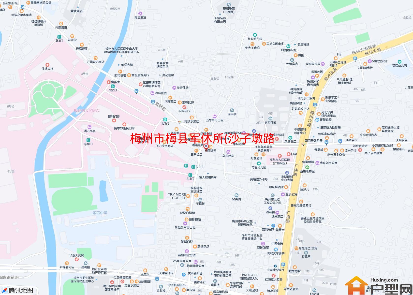 梅县军休所(沙子墩路)小区 - 户型网