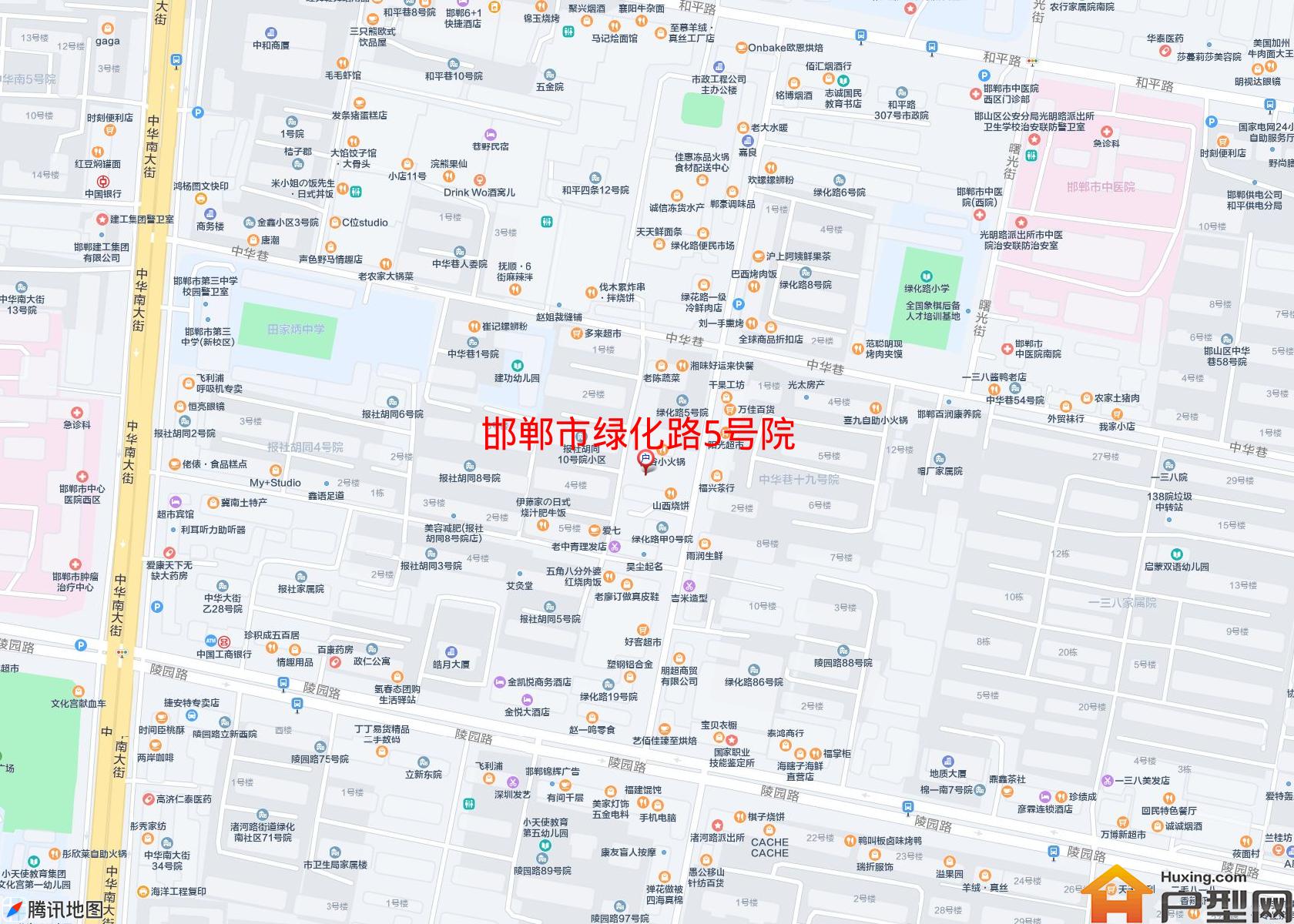 绿化路5号院小区 - 户型网