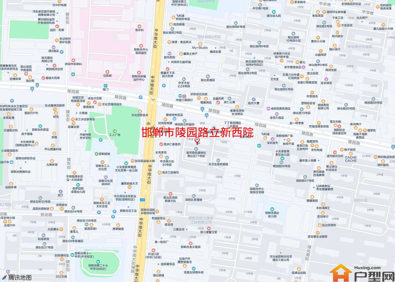 陵园路立新西院小区 - 户型网