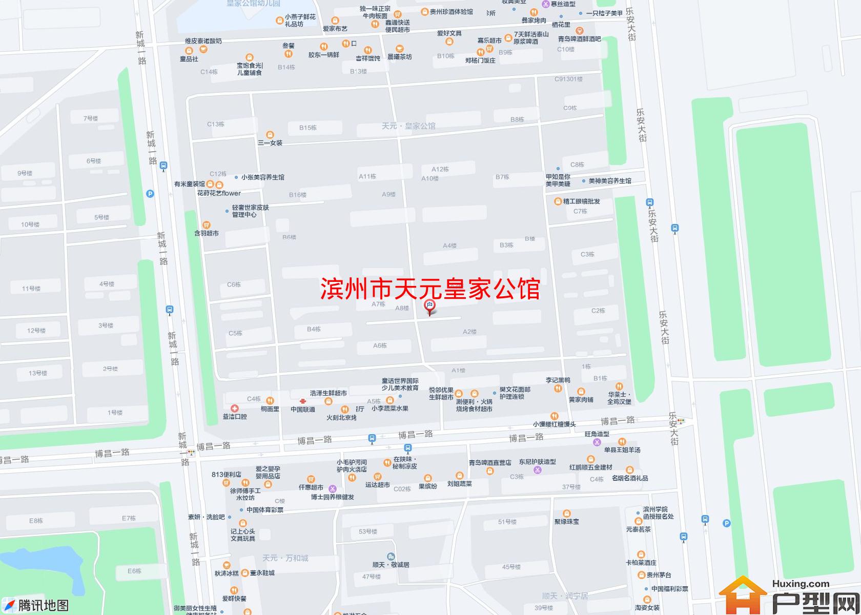天元皇家公馆小区 - 户型网