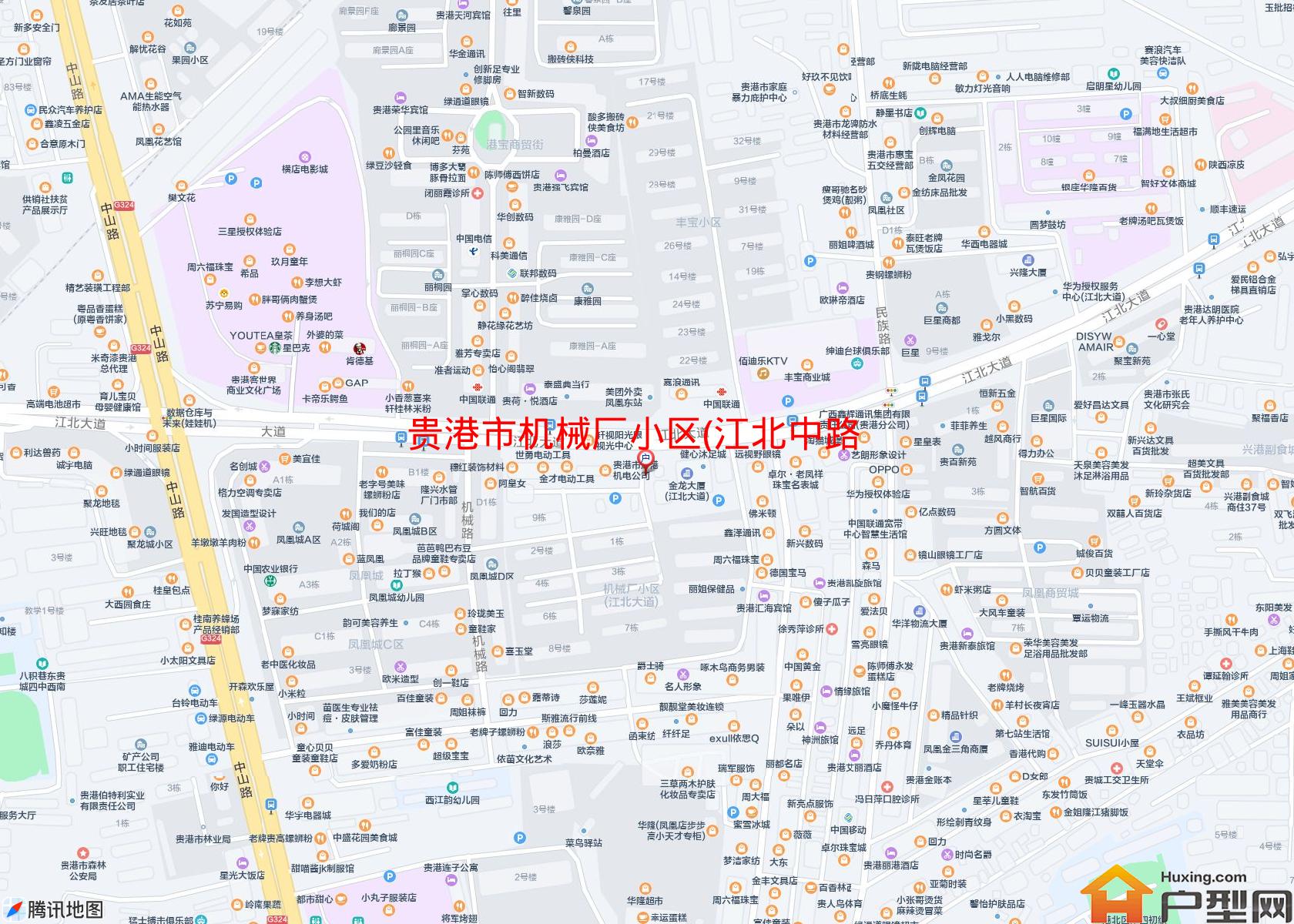 机械厂小区(江北中路339号)小区 - 户型网