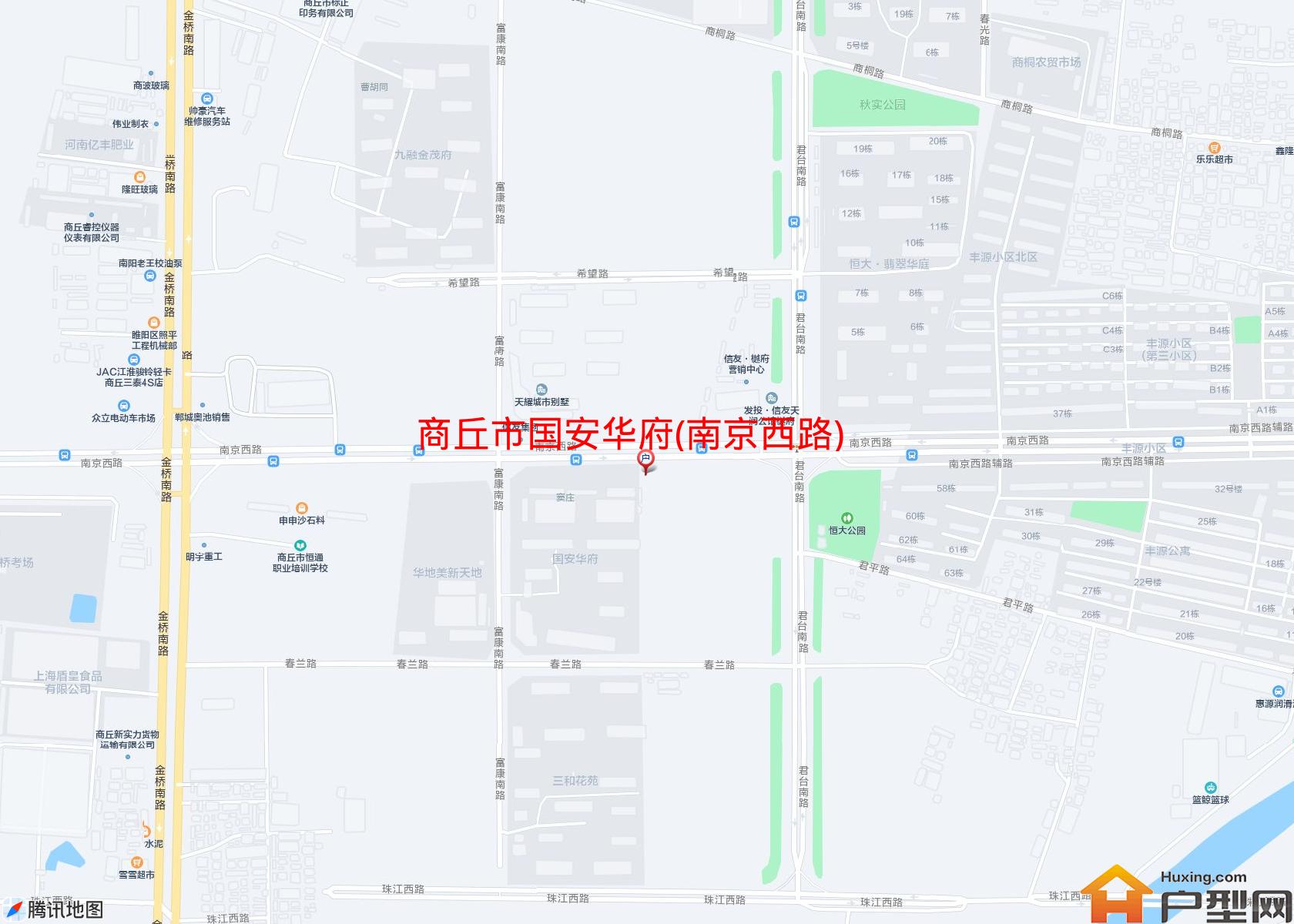 国安华府(南京西路)小区 - 户型网