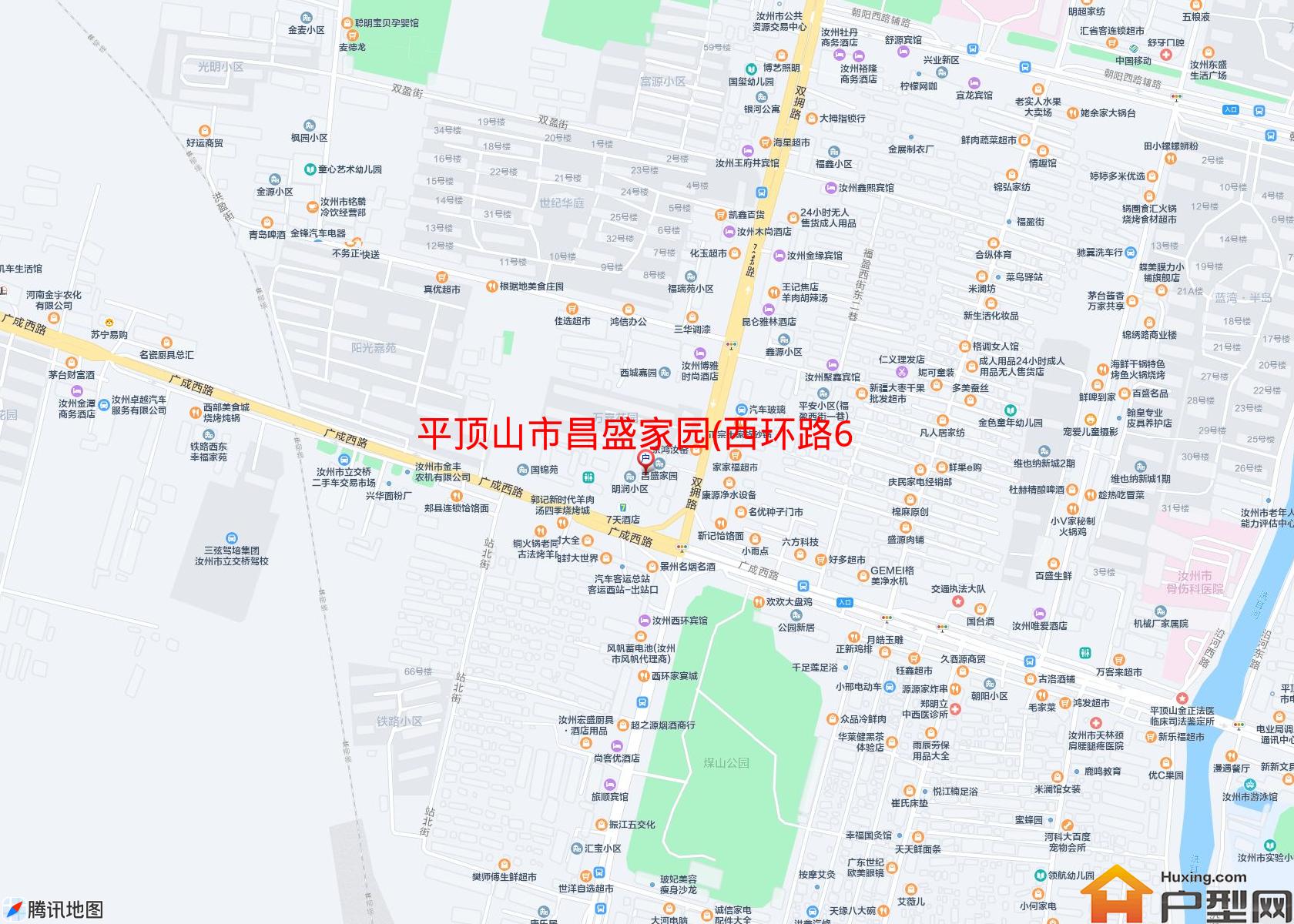 昌盛家园(西环路627号)小区 - 户型网