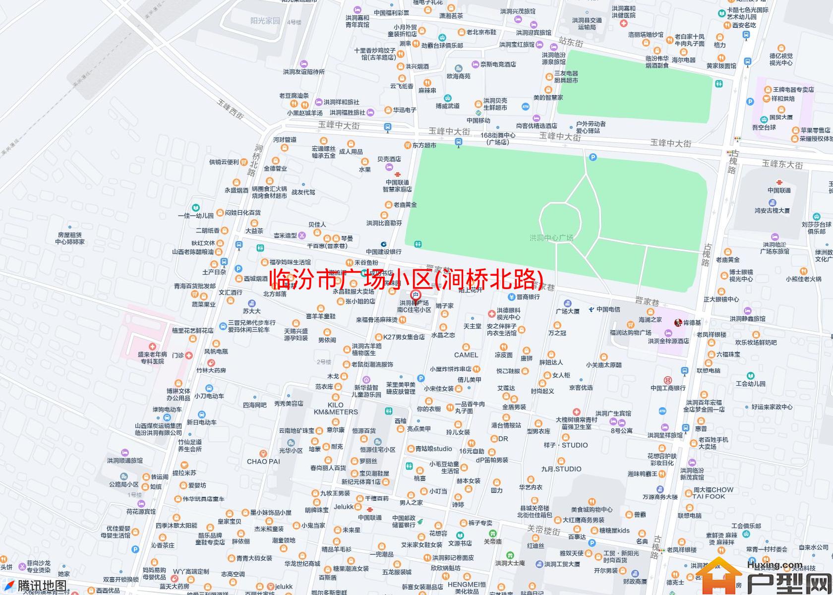 广场小区(涧桥北路)小区 - 户型网