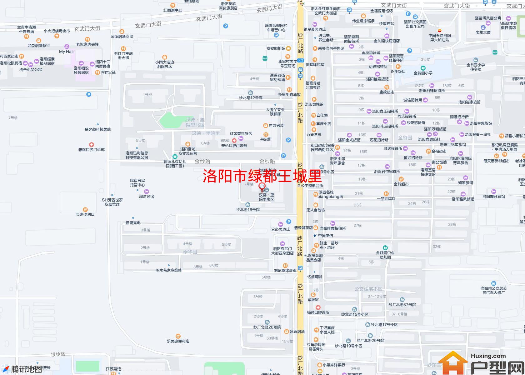 绿都王城里小区 - 户型网