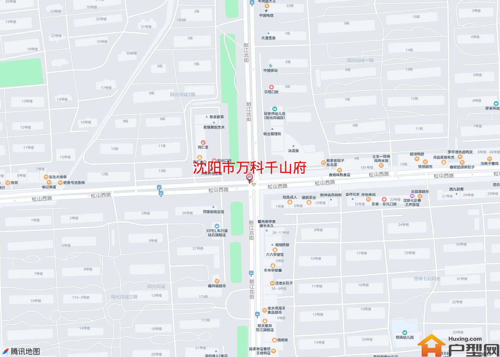 万科千山府小区 - 户型网