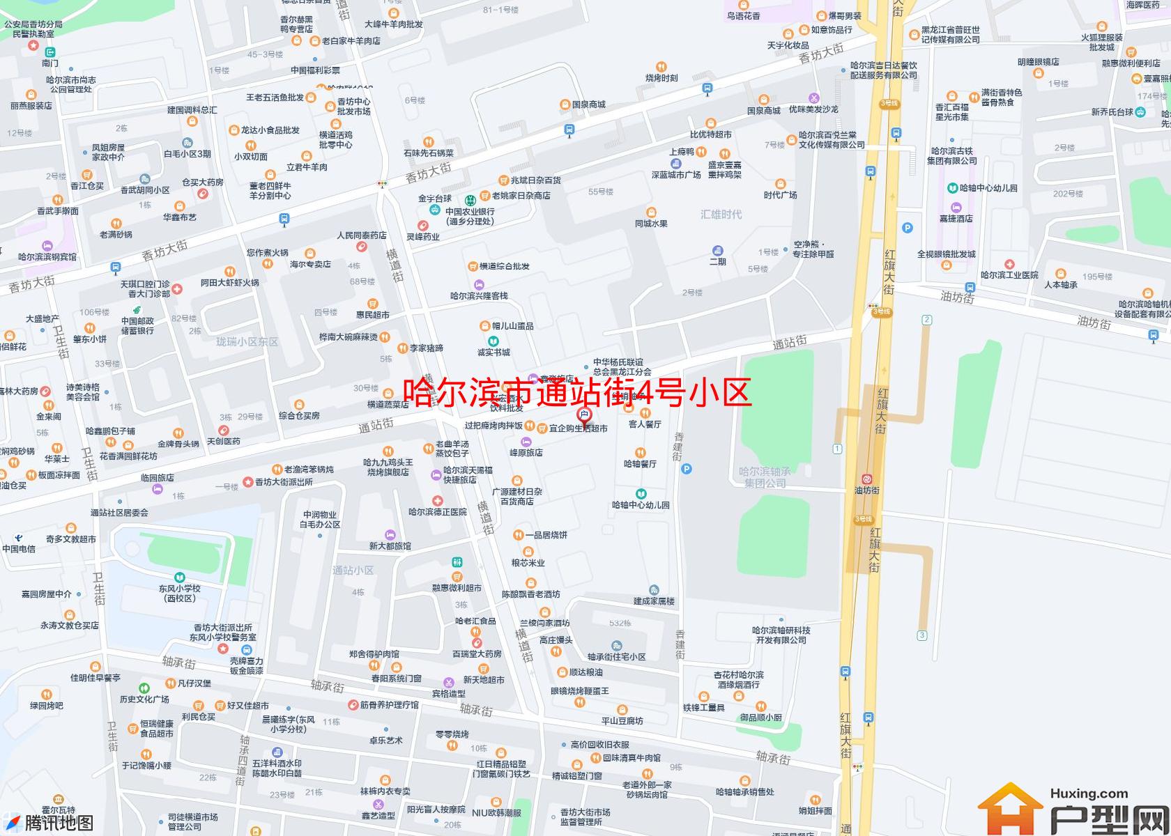 通站街4号小区小区 - 户型网