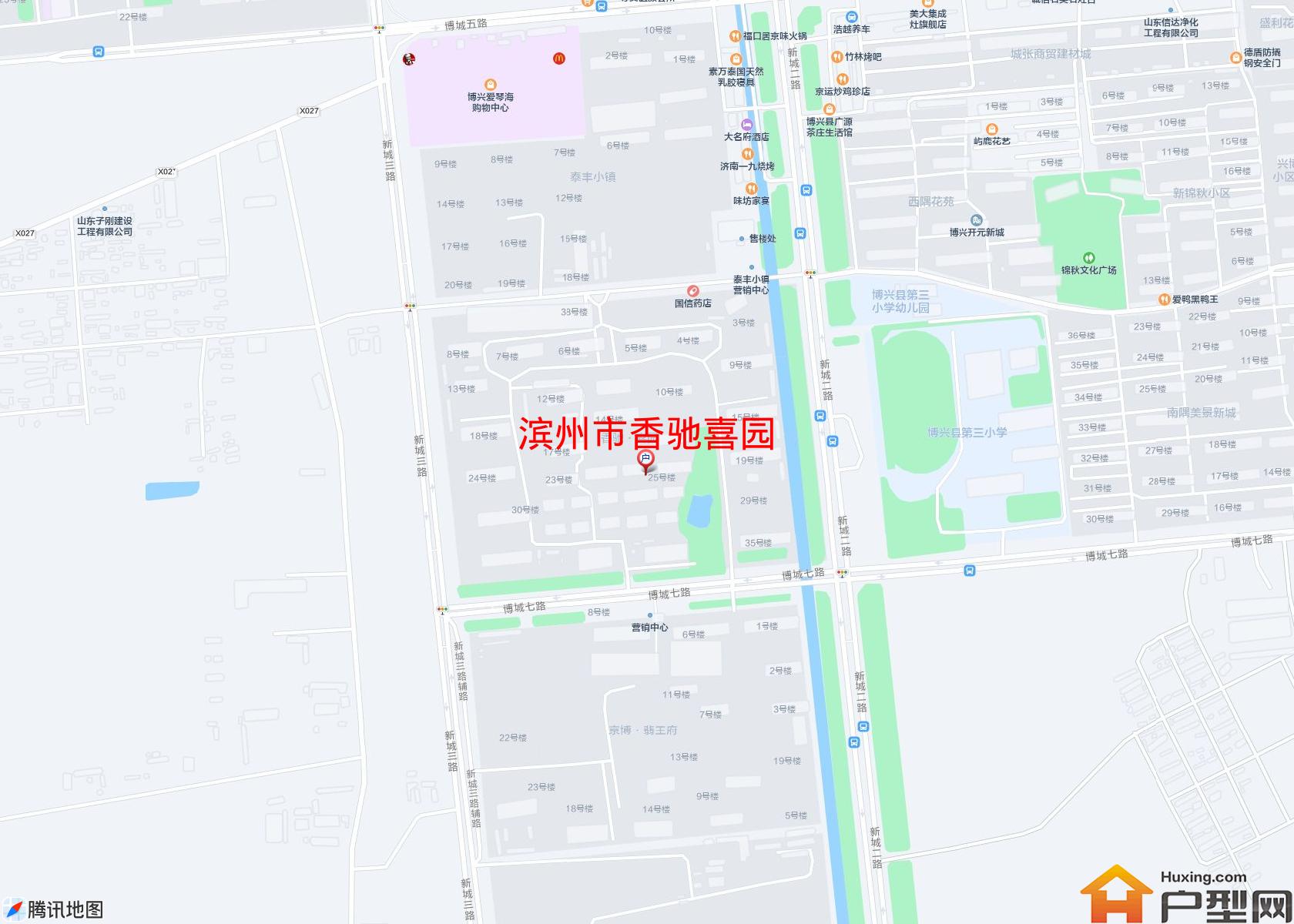 香驰喜园小区 - 户型网