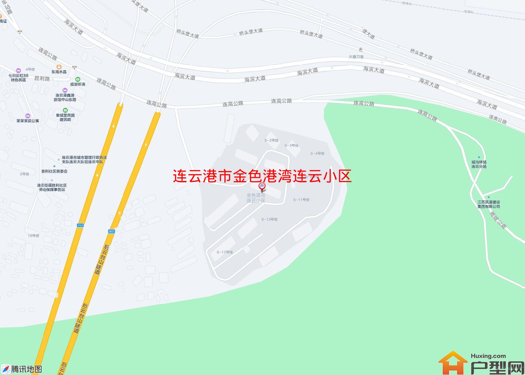 金色港湾连云小区小区 - 户型网