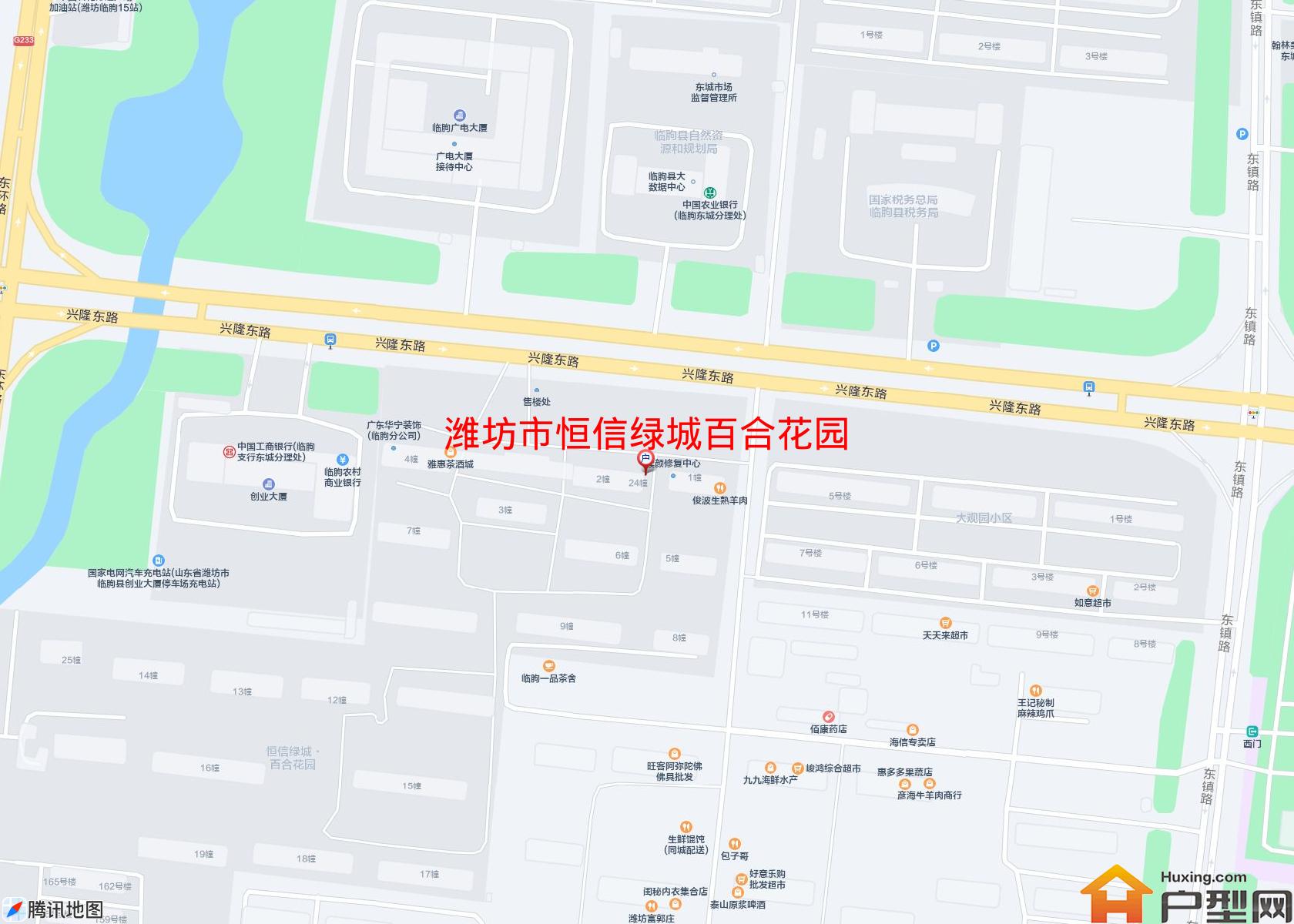 恒信绿城百合花园小区 - 户型网