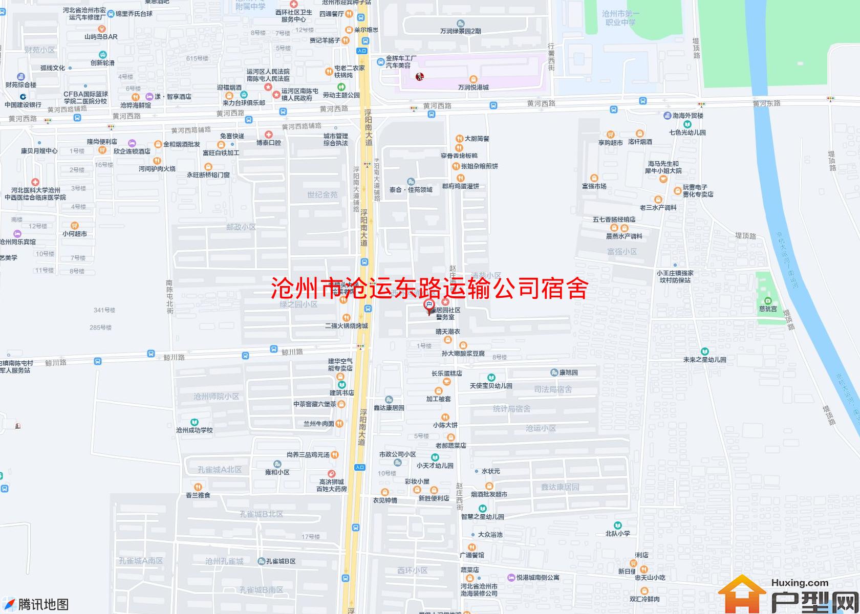沧运东路运输公司宿舍小区 - 户型网