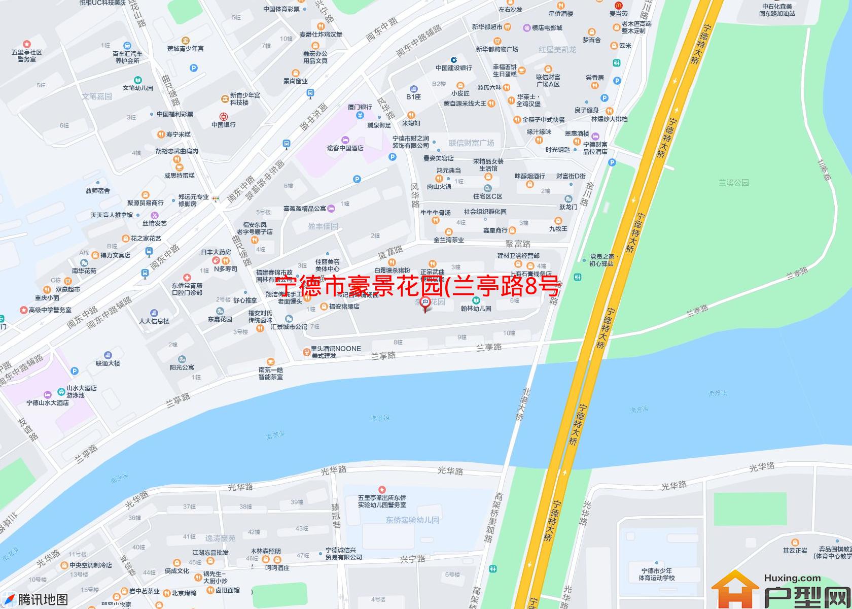 豪景花园(兰亭路8号)小区 - 户型网