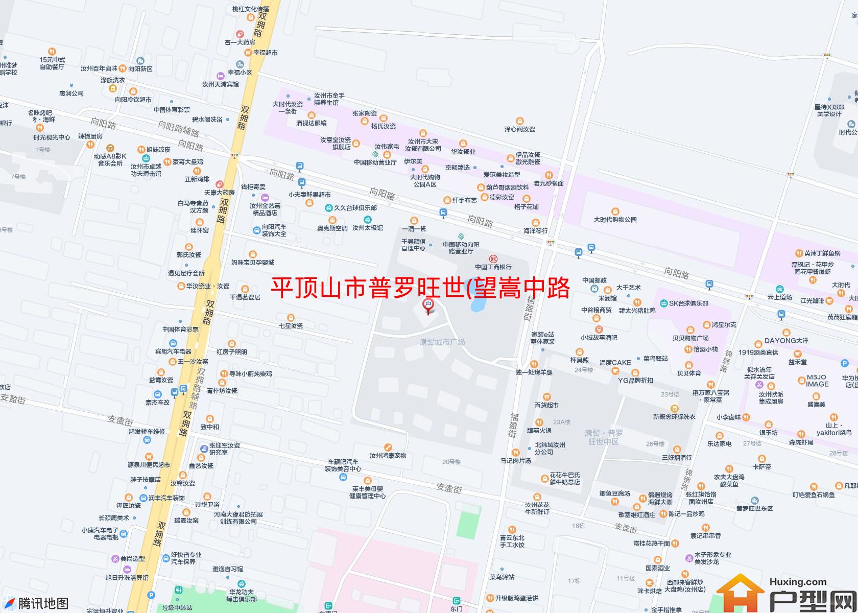 普罗旺世(望嵩中路270号)小区 - 户型网