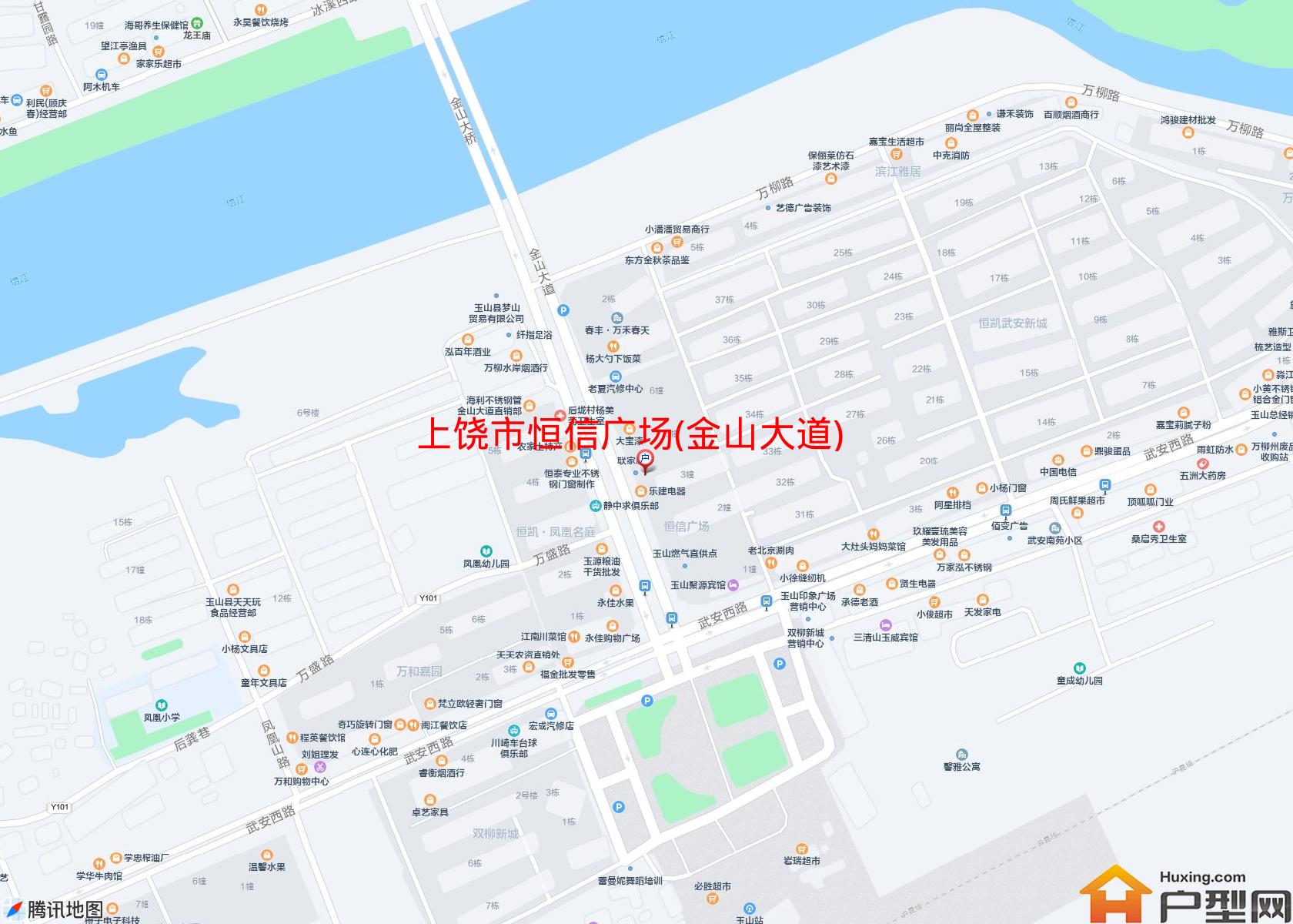恒信广场(金山大道)小区 - 户型网