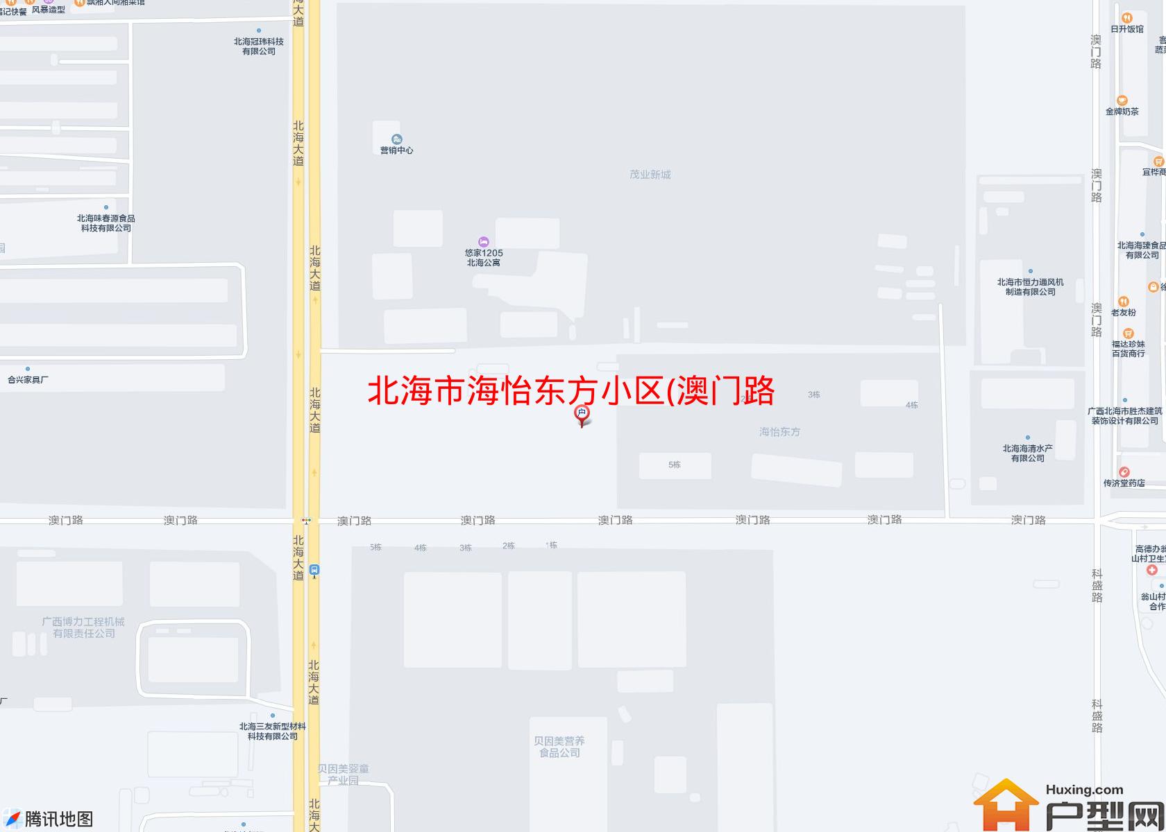 海怡东方小区(澳门路)小区 - 户型网