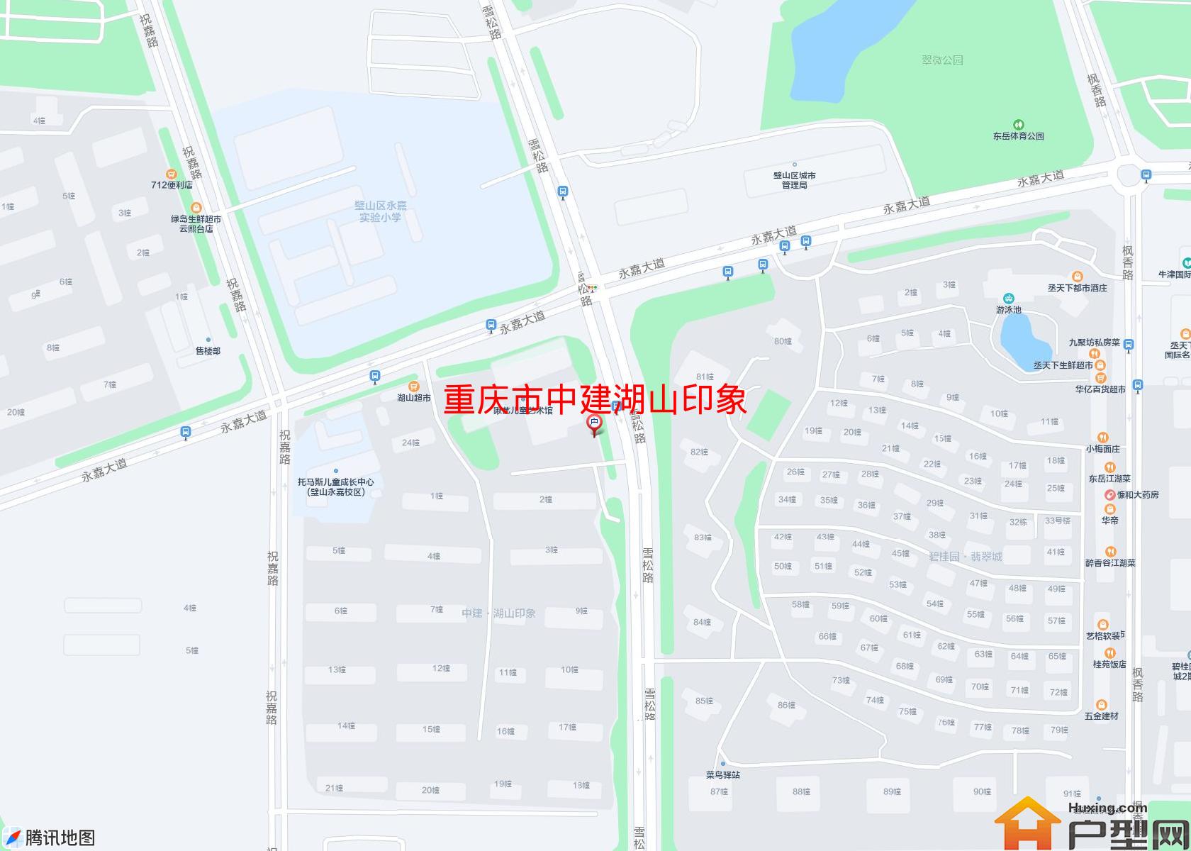 中建湖山印象小区 - 户型网
