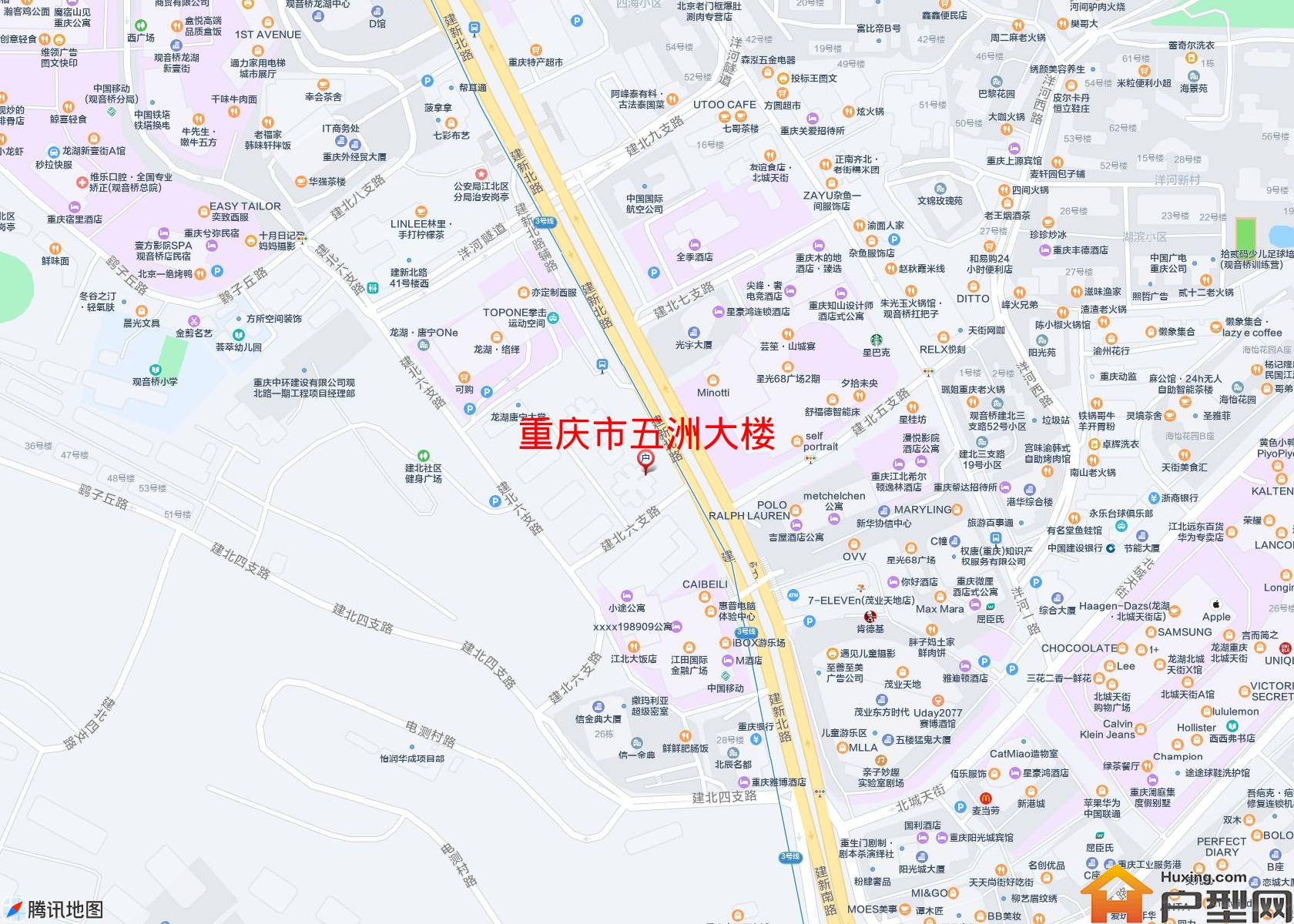 五洲大楼小区 - 户型网