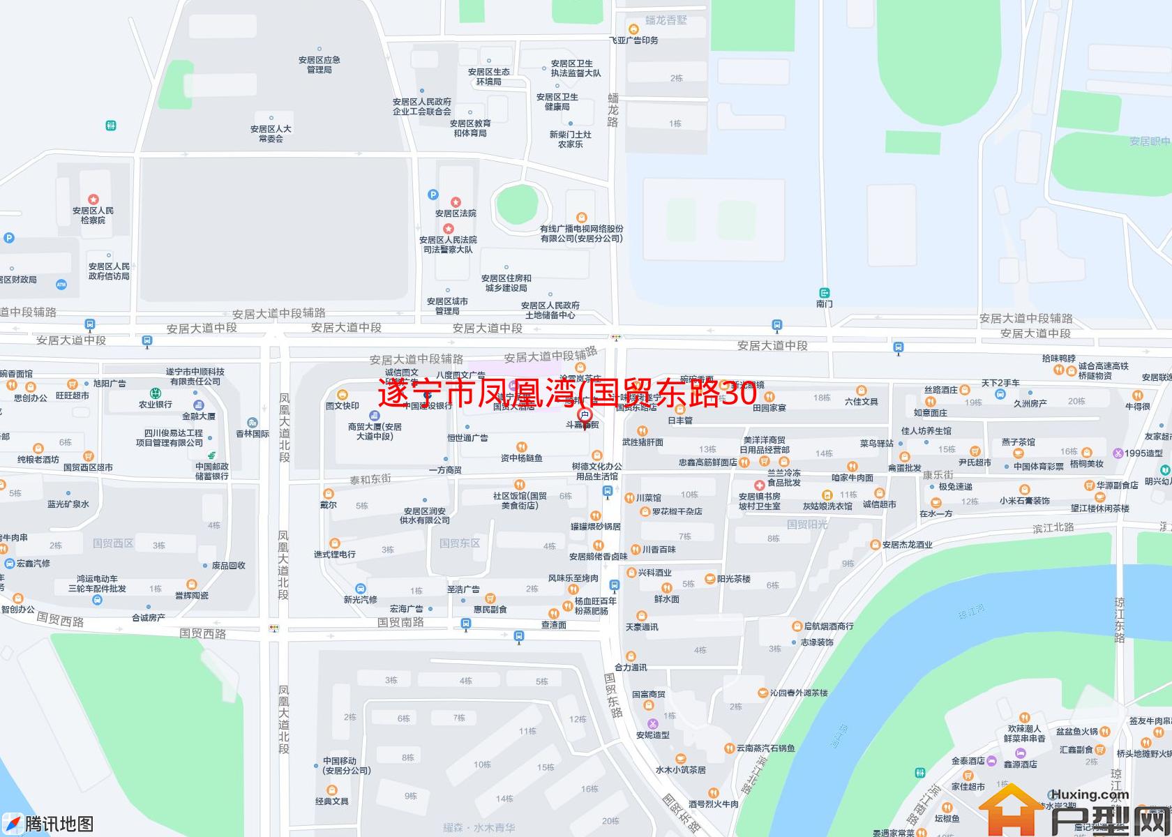 凤凰湾(国贸东路30号)小区 - 户型网