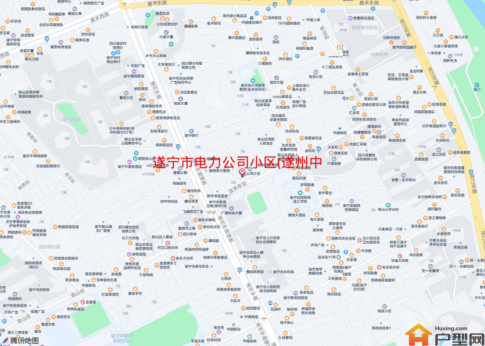 电力公司小区(遂州中路688号)小区 - 户型网
