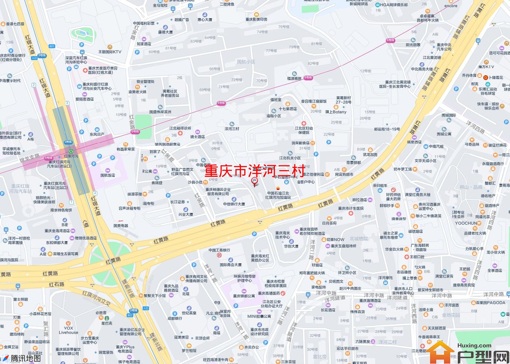 洋河三村小区 - 户型网